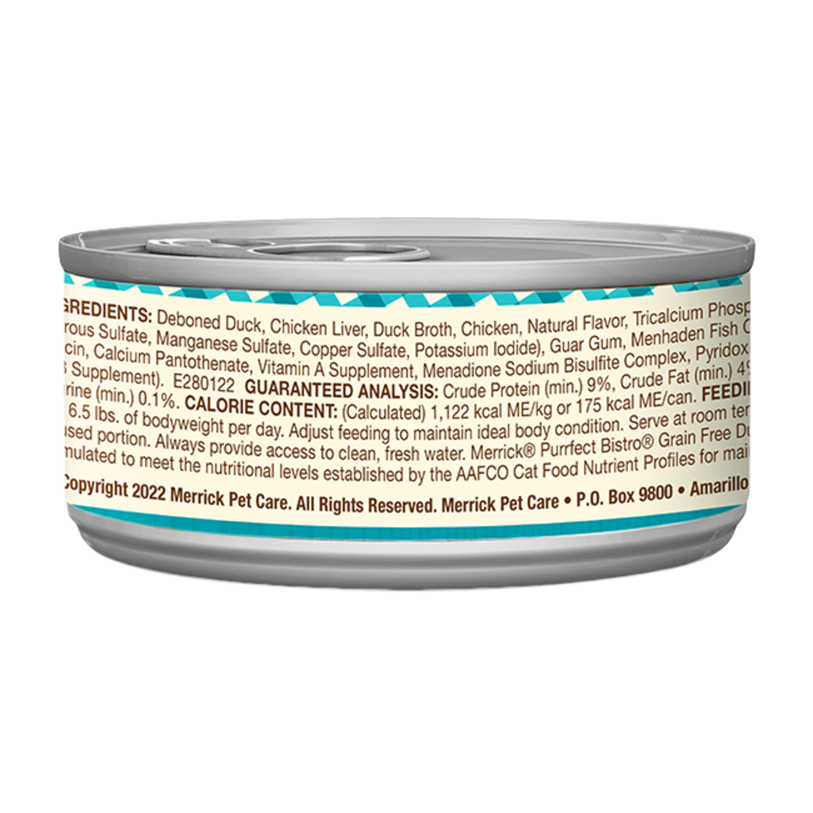 Purrfect Bistro Grain Free Duck Pate Wet Cat Food