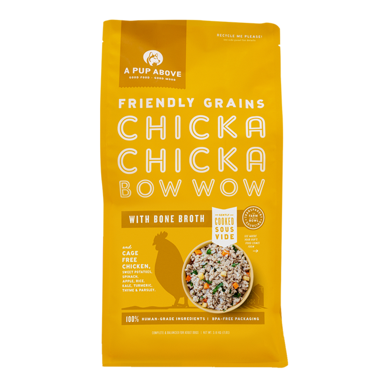 A Pup Above Chicka Chicka Bow Wow Human-Grade Dog Food - (*Frozen Products for In-Store Pickup Only. *)