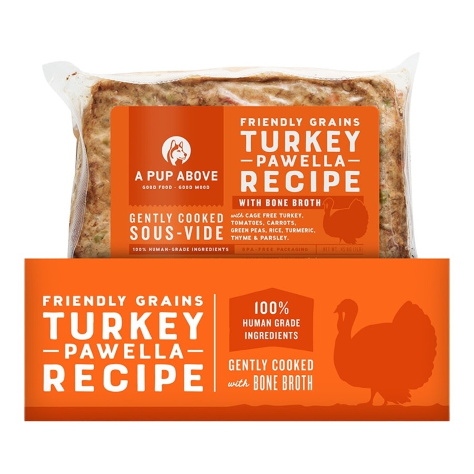 A Pup Above Turkey Pawella Human-Grade Dog Food - (*Frozen Products for In-Store Pickup Only. *)