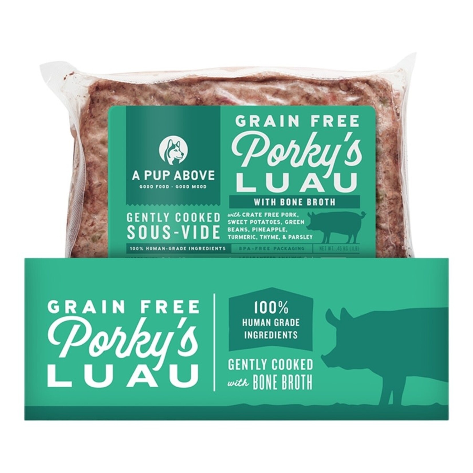 A Pup Above Porky's Luau Human-Grade Dog Food - (*Frozen Products for In-Store Pickup Only. *)