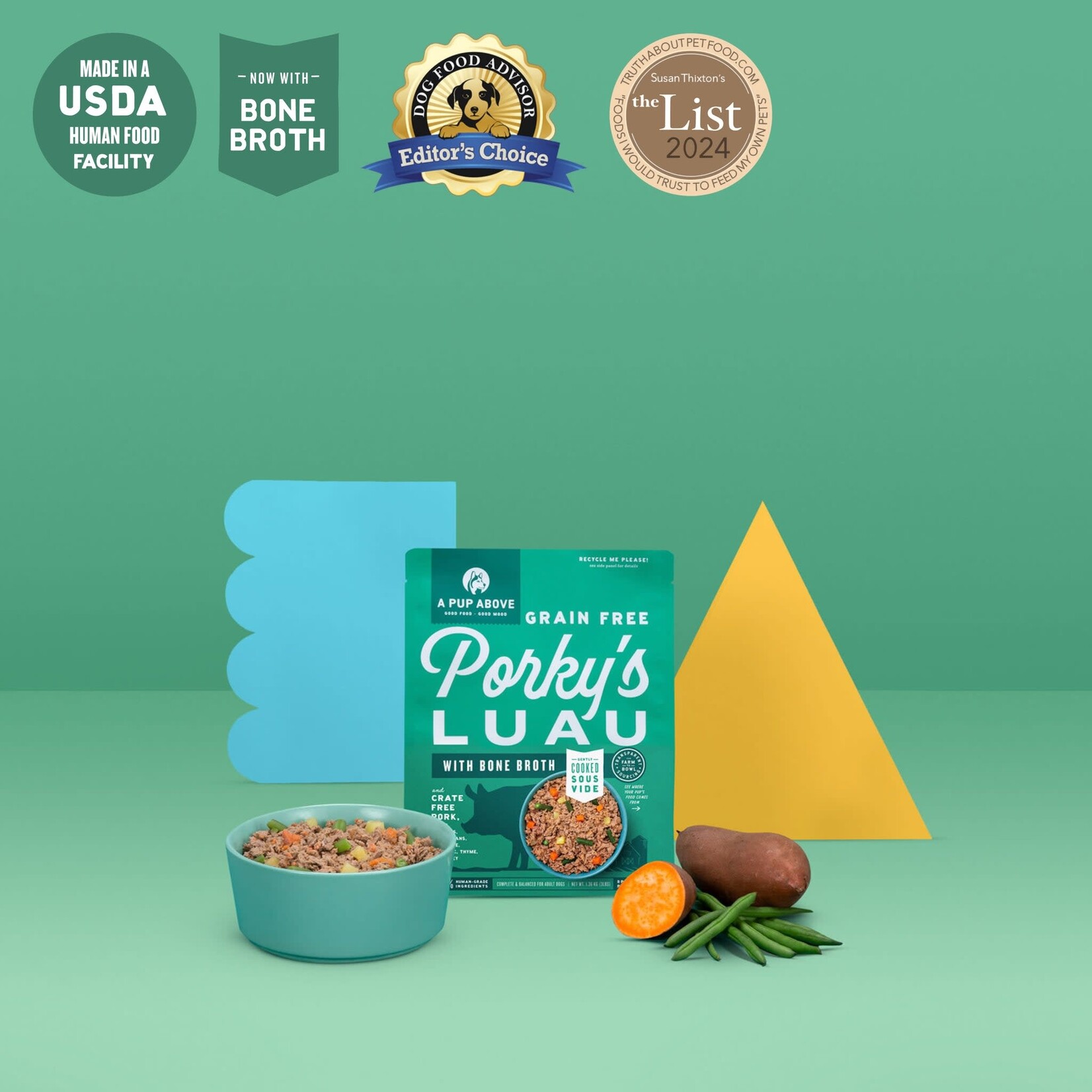 A Pup Above Porky's Luau Human-Grade Dog Food - (*Frozen Products for In-Store Pickup Only. *)
