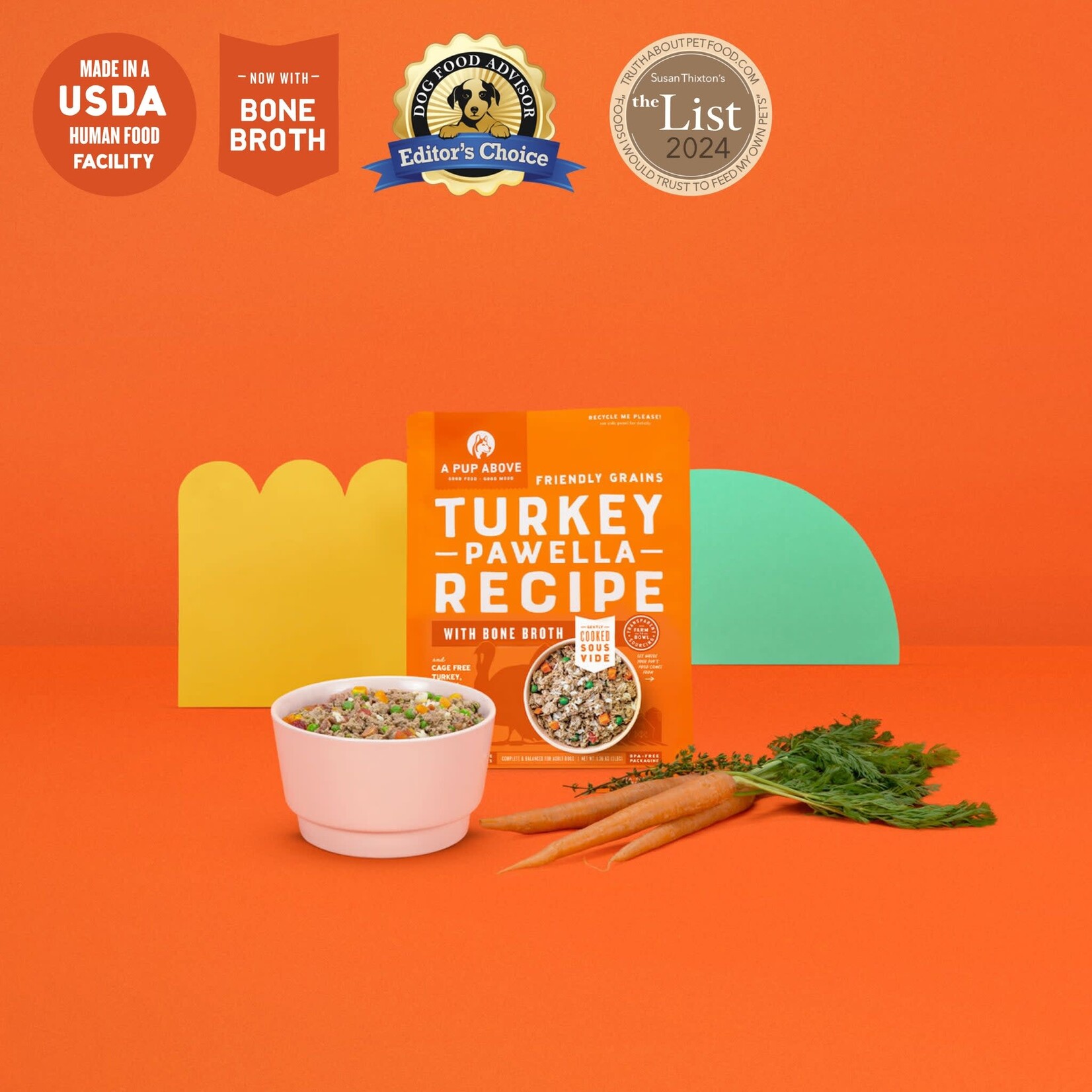 A Pup Above Turkey Pawella Human-Grade Dog Food - (*Frozen Products for In-Store Pickup Only. *)