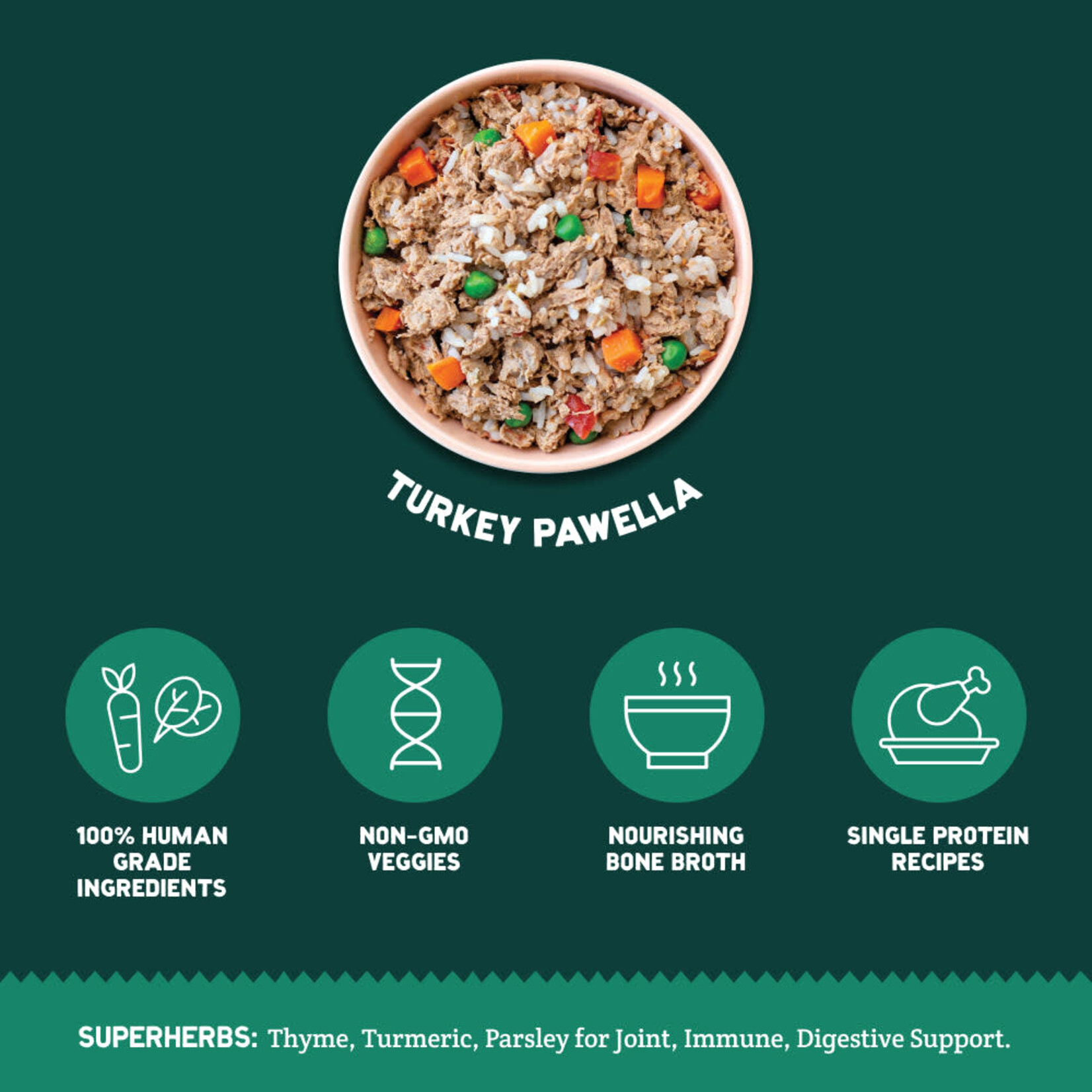 A Pup Above Turkey Pawella Human-Grade Dog Food - (*Frozen Products for In-Store Pickup Only. *)