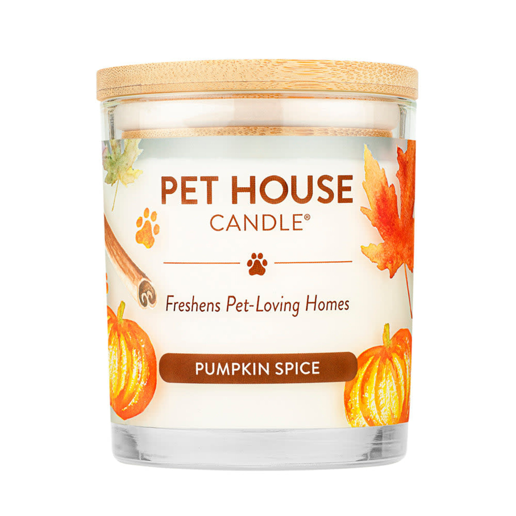 Pet House Pumpkin Spice Pet Odor Candle