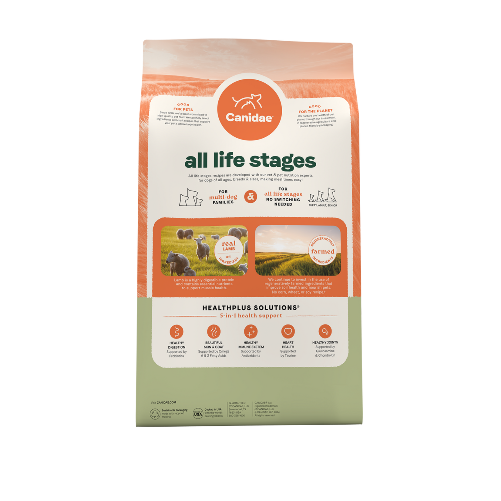 Canidae All Life Stages Lamb & Ancient Grains  Dry Dog Food