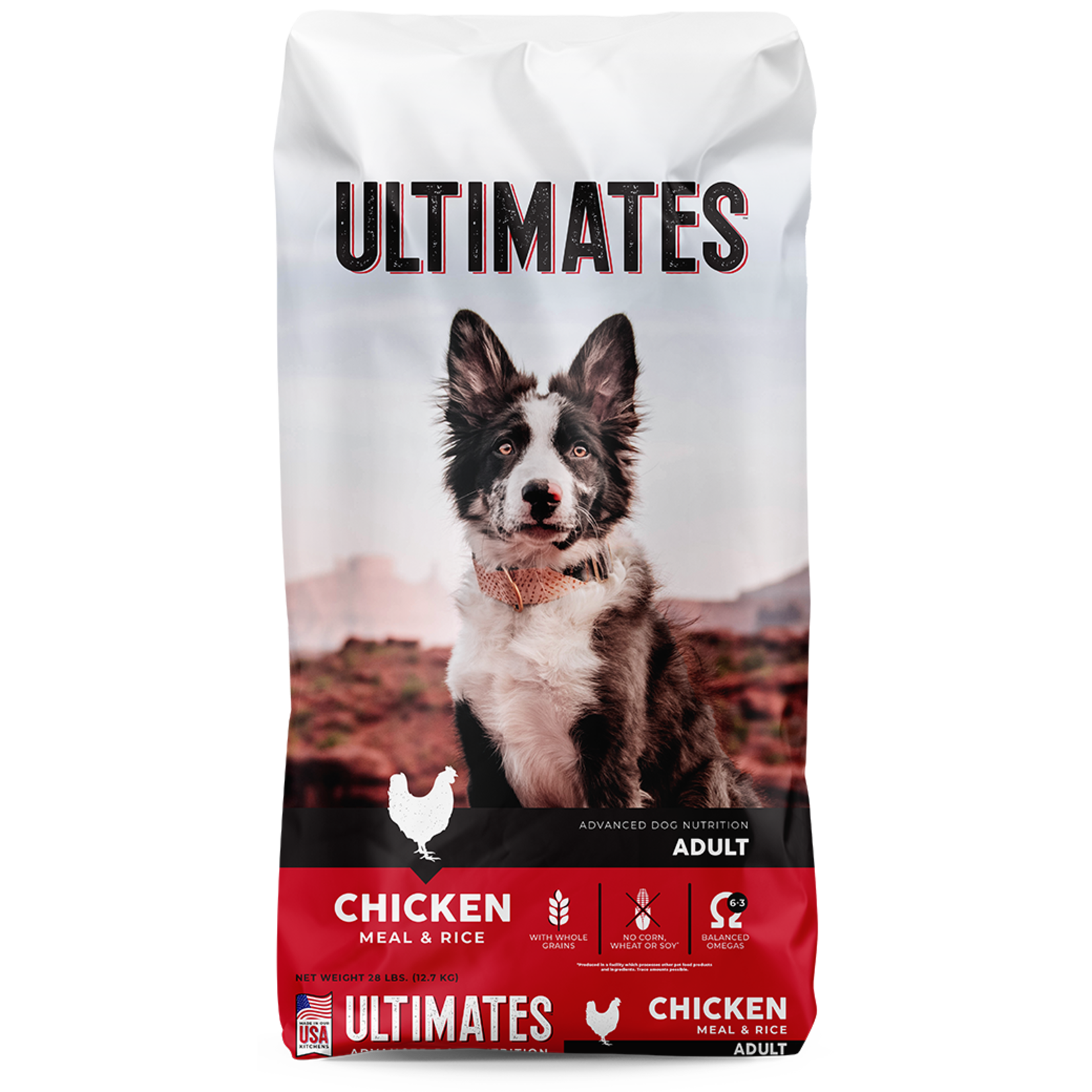 Ultimates Chicken Meal & Rice For Adult Dogs