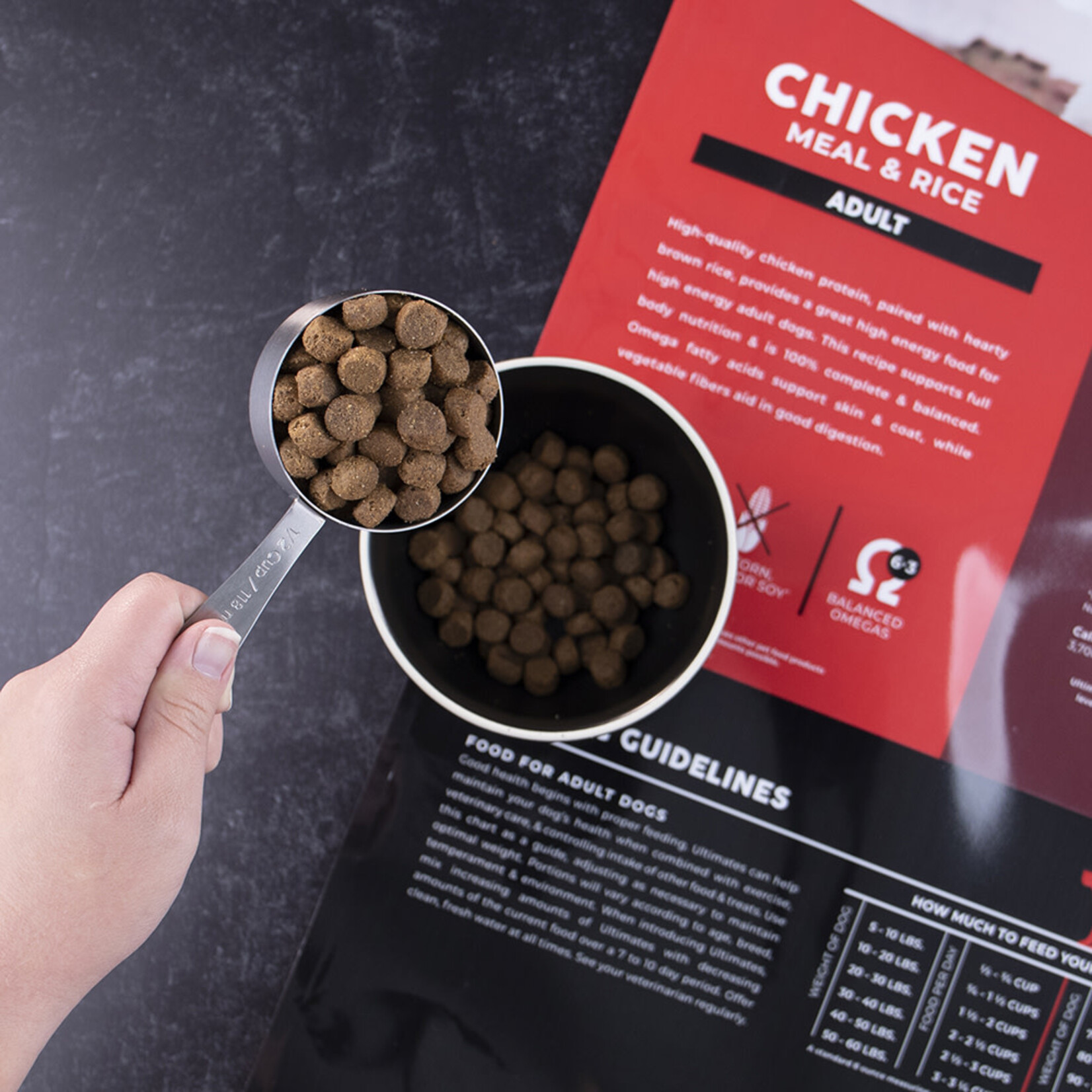 Ultimates Chicken Meal & Rice For Adult Dogs
