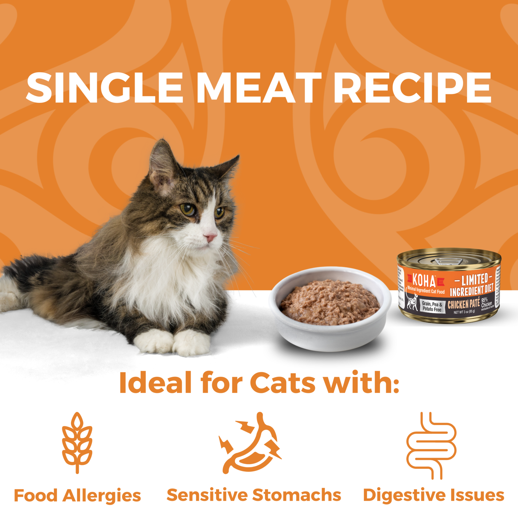 Koha Limited Ingredient Diet Chicken Pâté for Cats