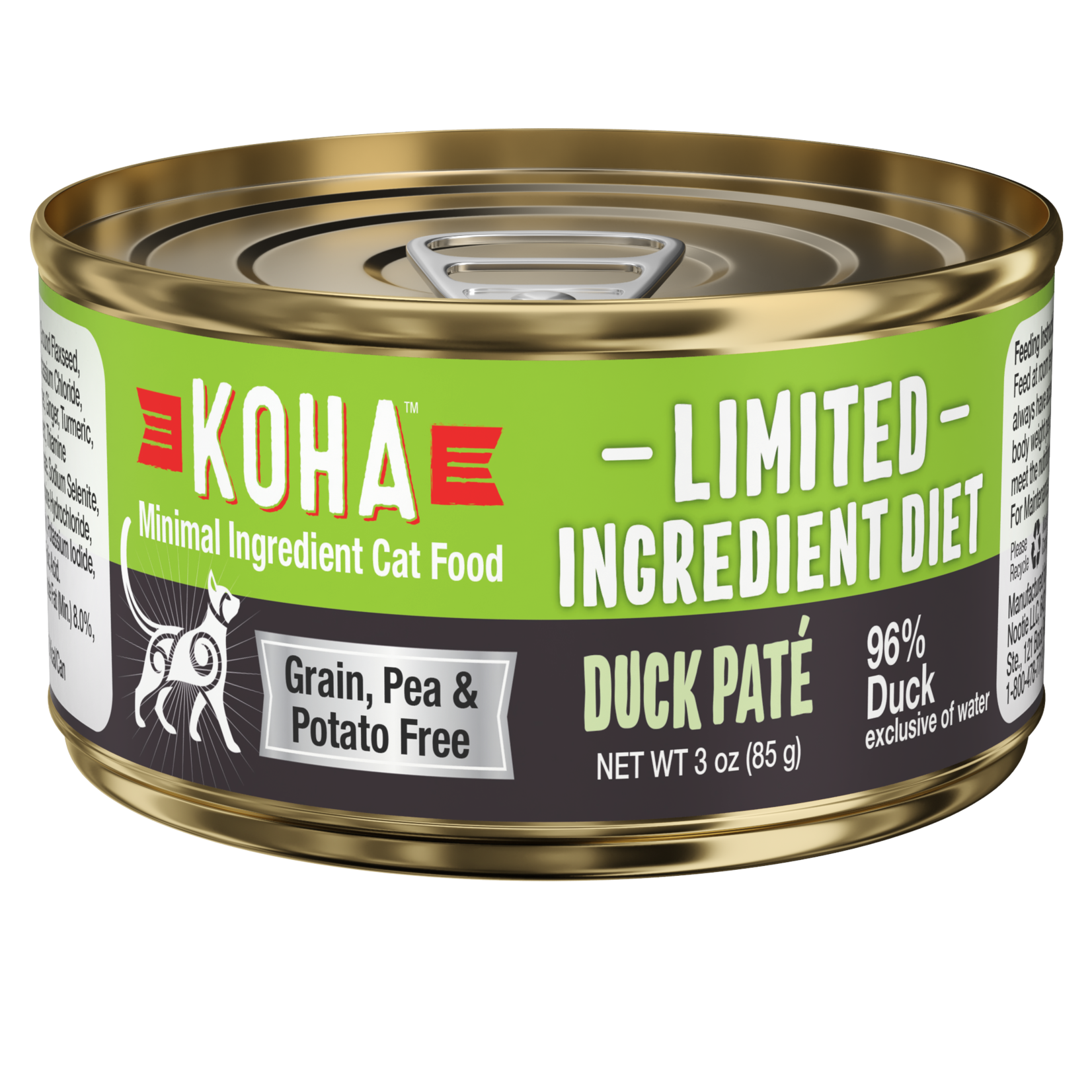 Koha Limited Ingredient Diet Duck Pâté for Cats