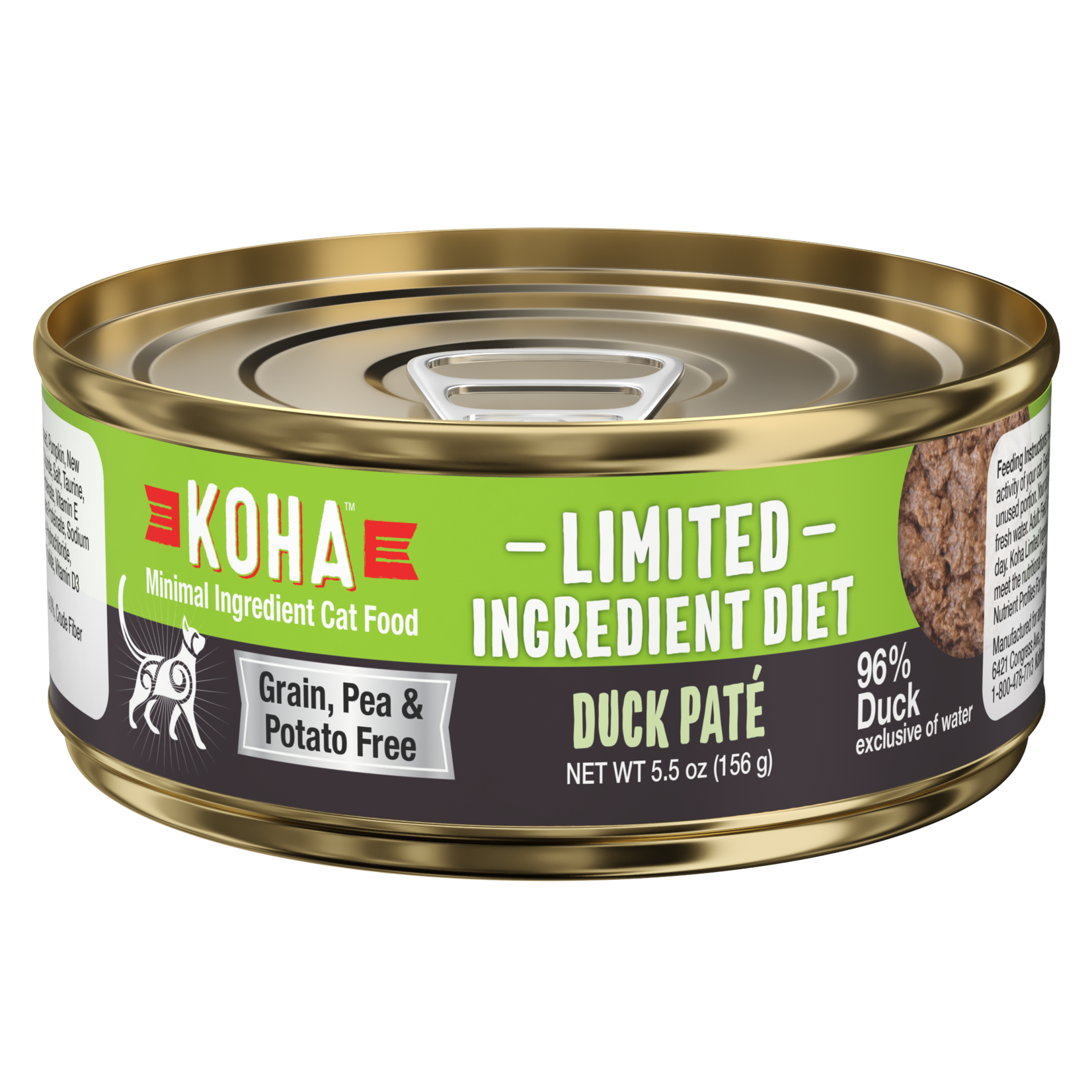 Koha Limited Ingredient Diet Duck Pâté for Cats