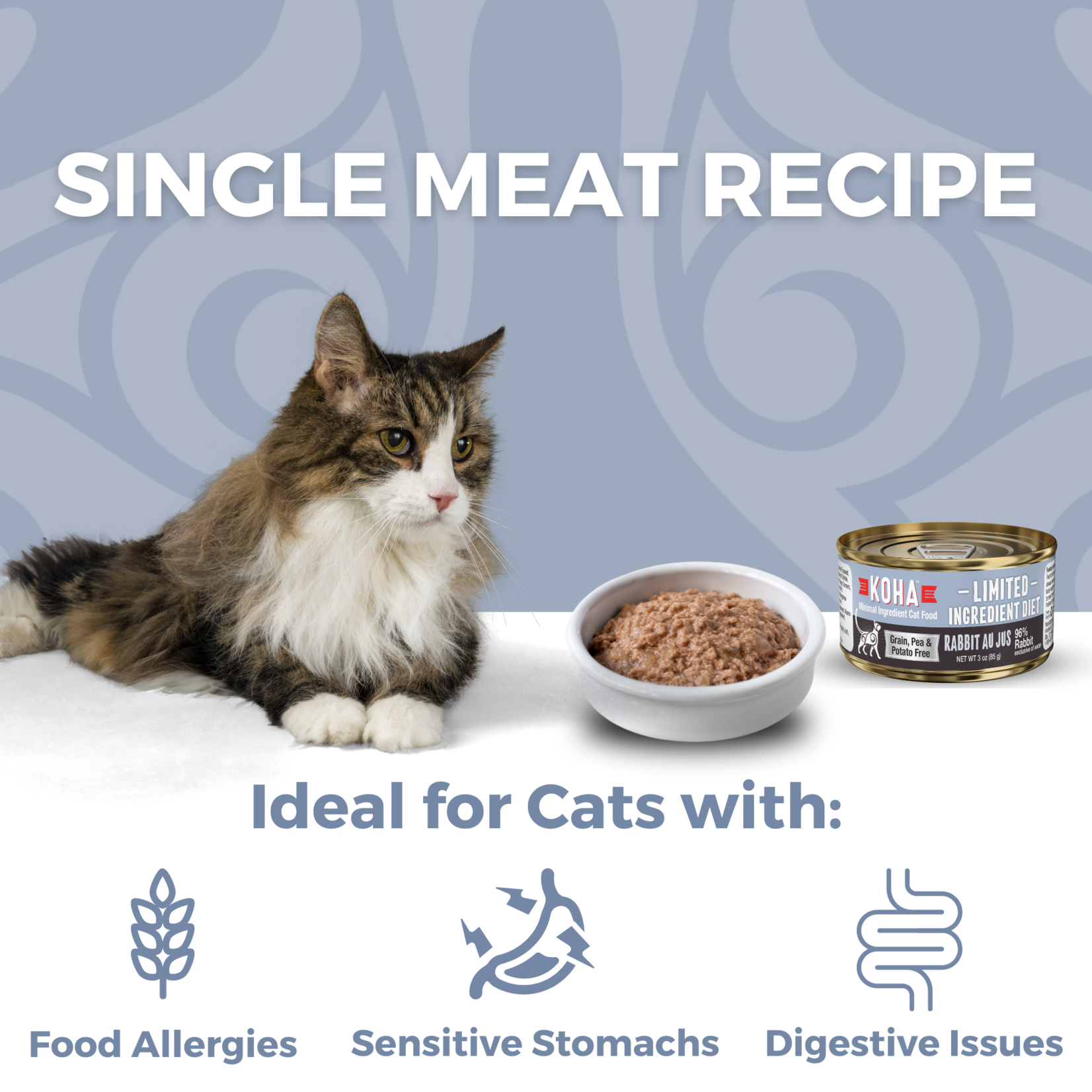 Koha Limited Ingredient Diet Rabbit Pâté for Cats