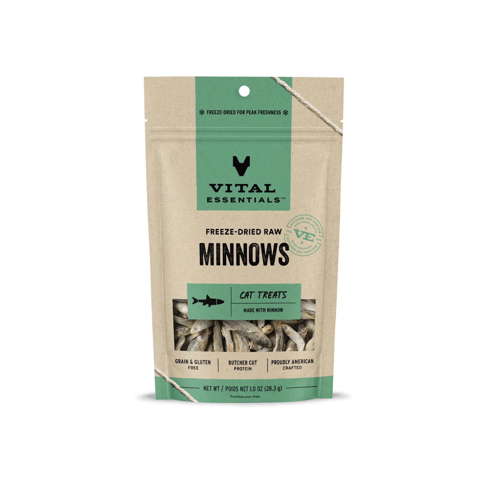 Vital Essentials Freeze-Dried Minnows Cat Treats