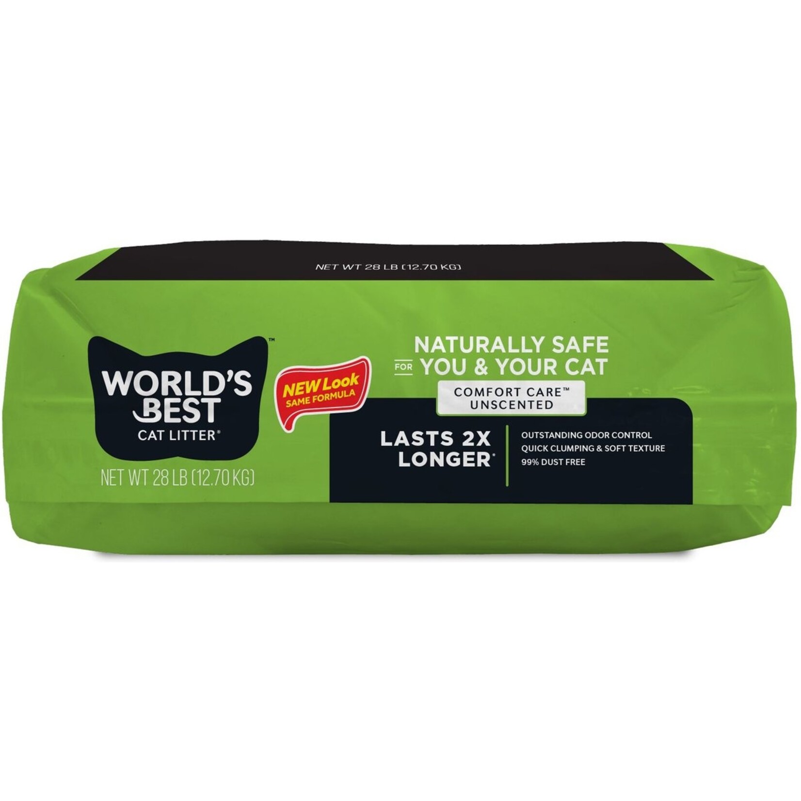 World's Best Cat Litter Comfort Care Unscented Clumping Corn Cat Litter