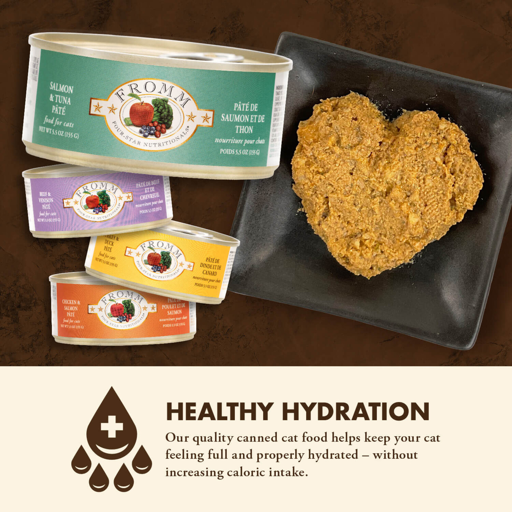 Fromm FROMM C Four-Star Pate Salmon & Tuna