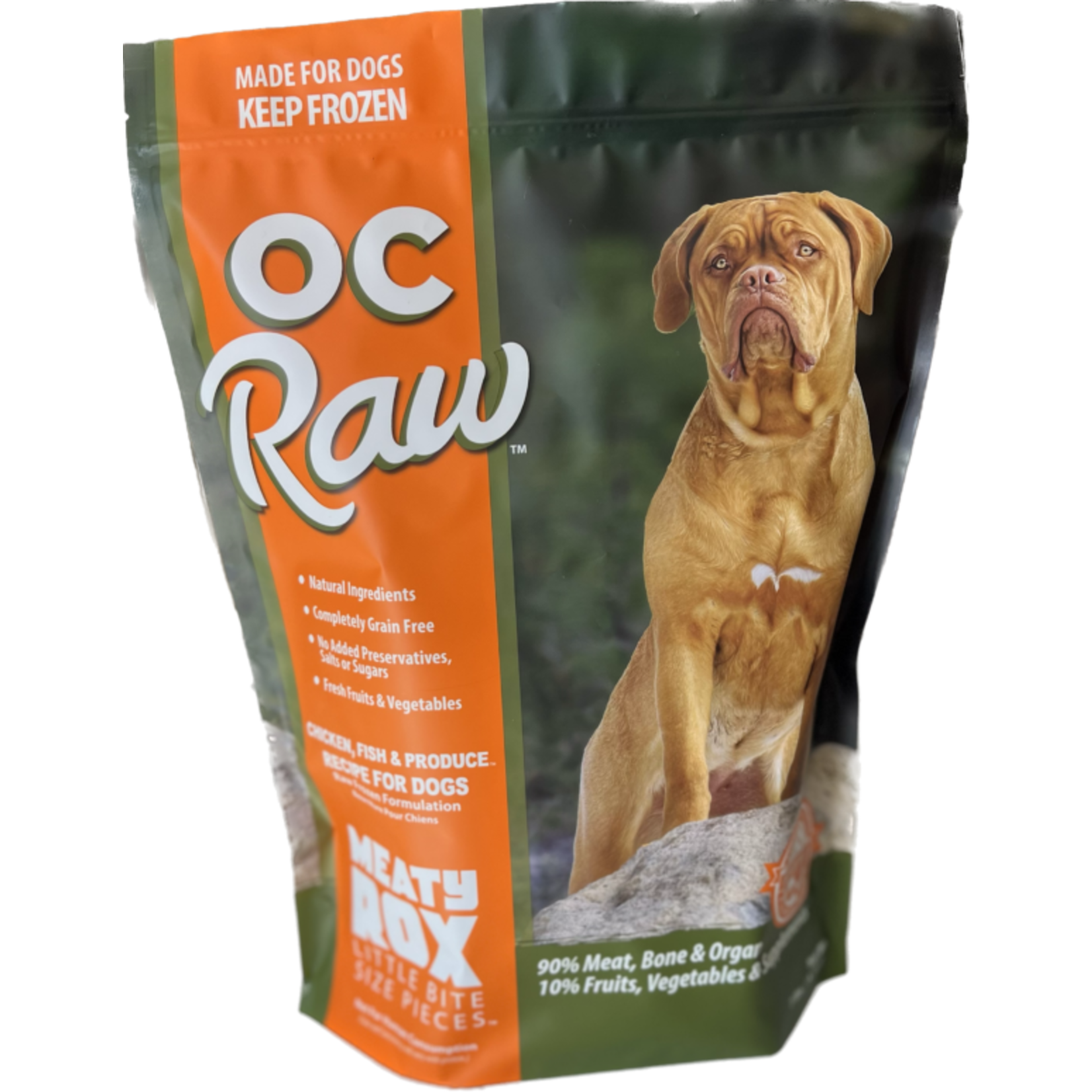 OC Raw Chicken, Fish & Produce for Dogs (*Frozen Products for In-Store Pickup Only. *)