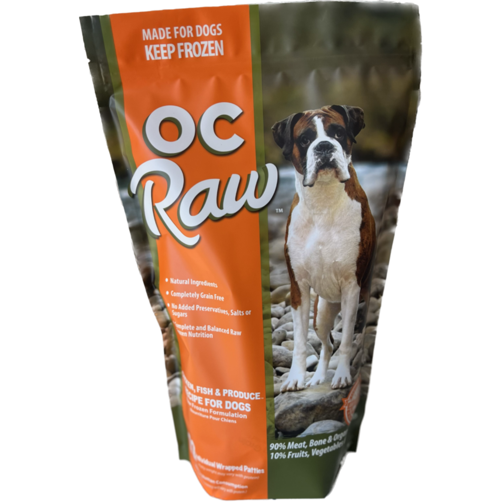 OC Raw Chicken, Fish & Produce for Dogs (*Frozen Products for In-Store Pickup Only. *)