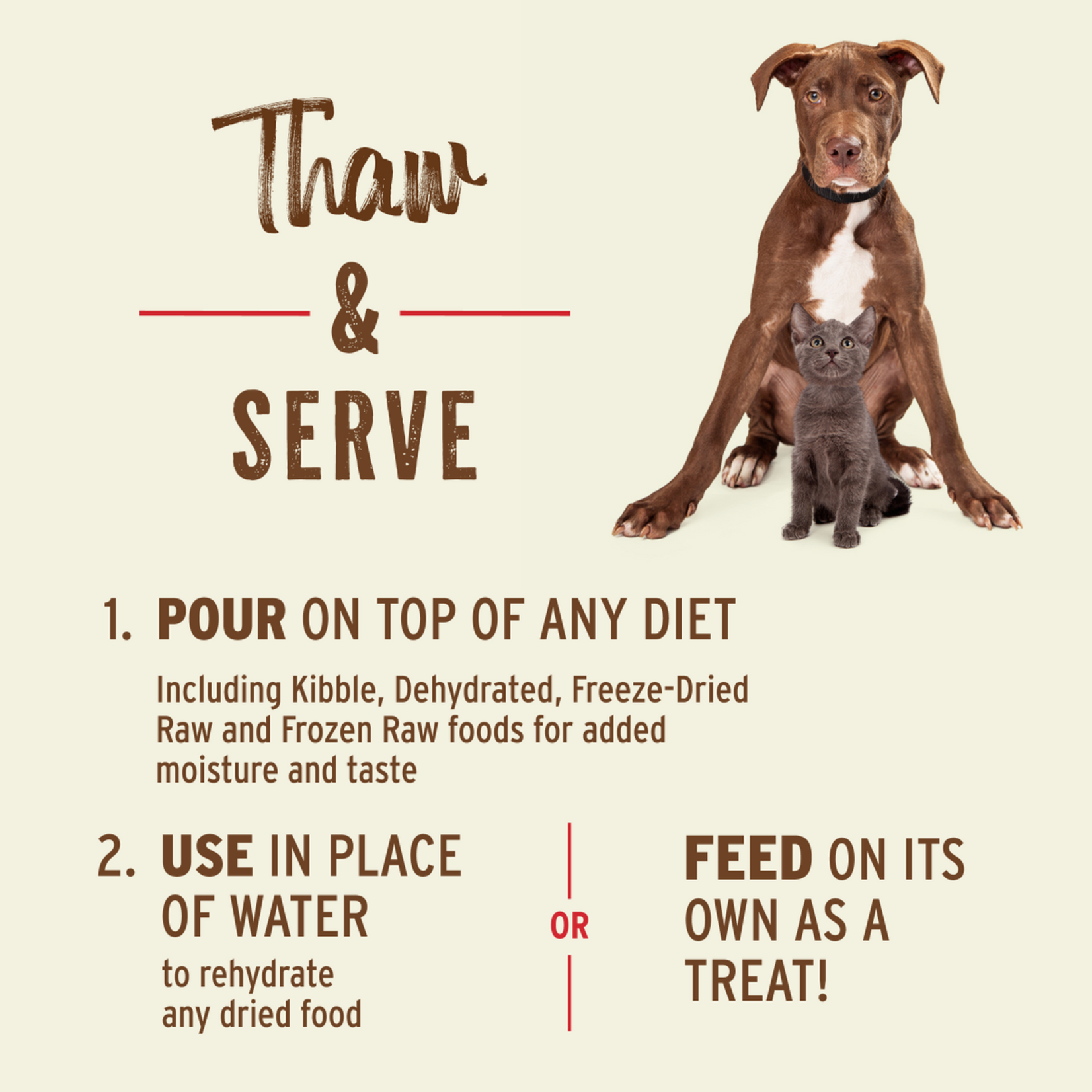 Primal Pet Foods Frozen Pork Bone Broth for Cats & Dogs (*Frozen Products for In-Store Pickup Only. *)