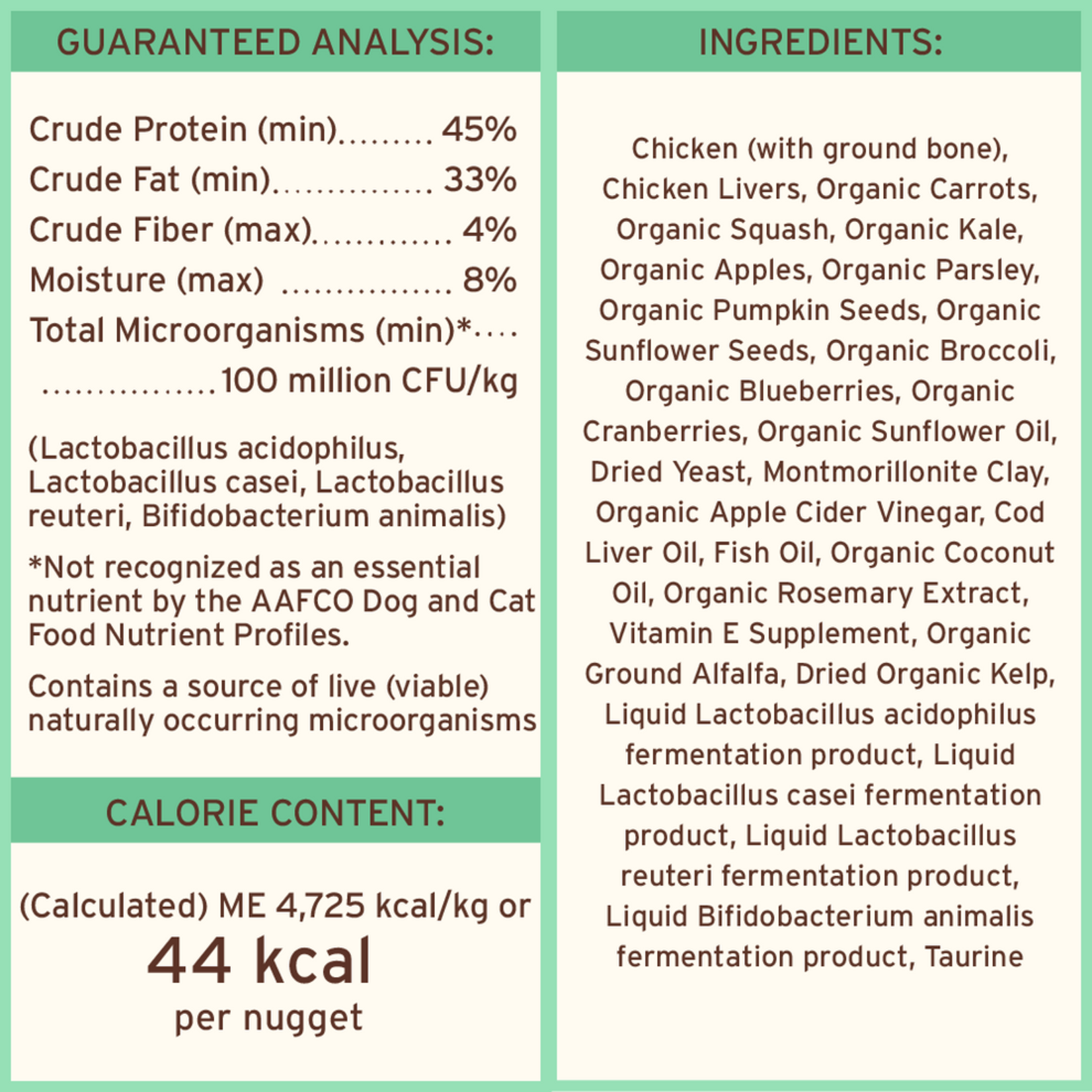 Primal Pet Foods Primal Canine Raw Freeze-Dried Nuggets Chicken