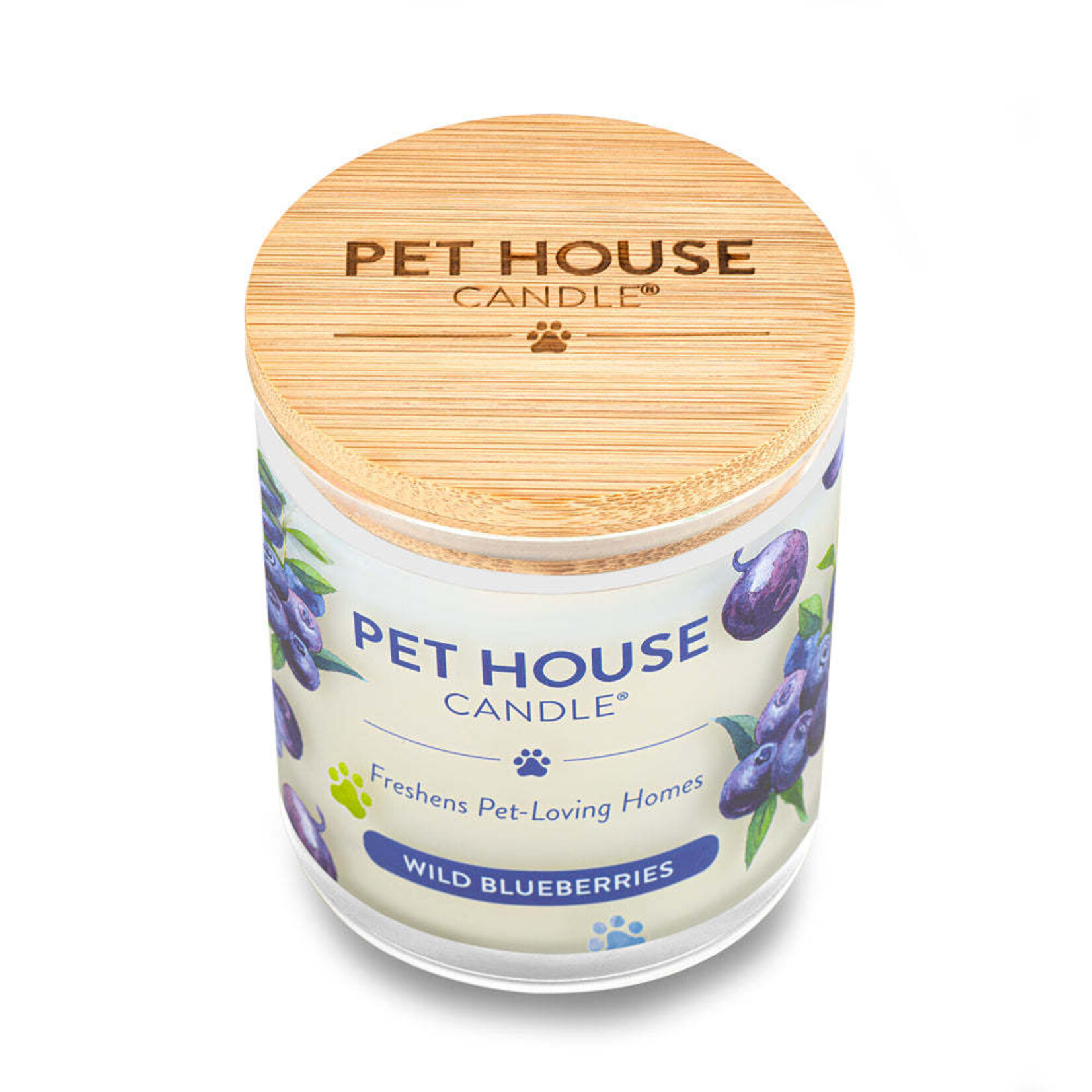 Pet House by One Fur All Wild Blueberries Pet Odor Candle