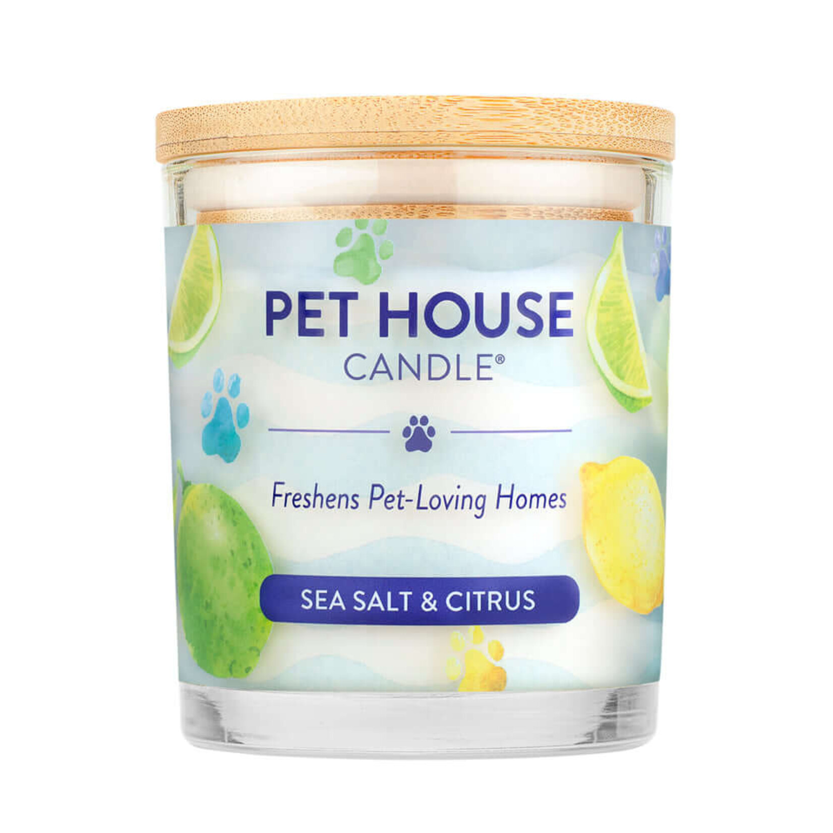 Pet House by One Fur All Sea Salt & Citrus Pet Odor Candle