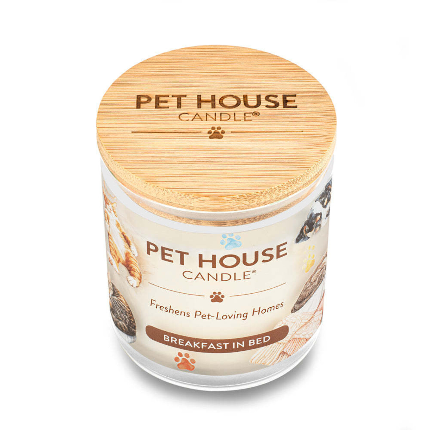 Pet House Breakfast In Bed Pet Odor Candle