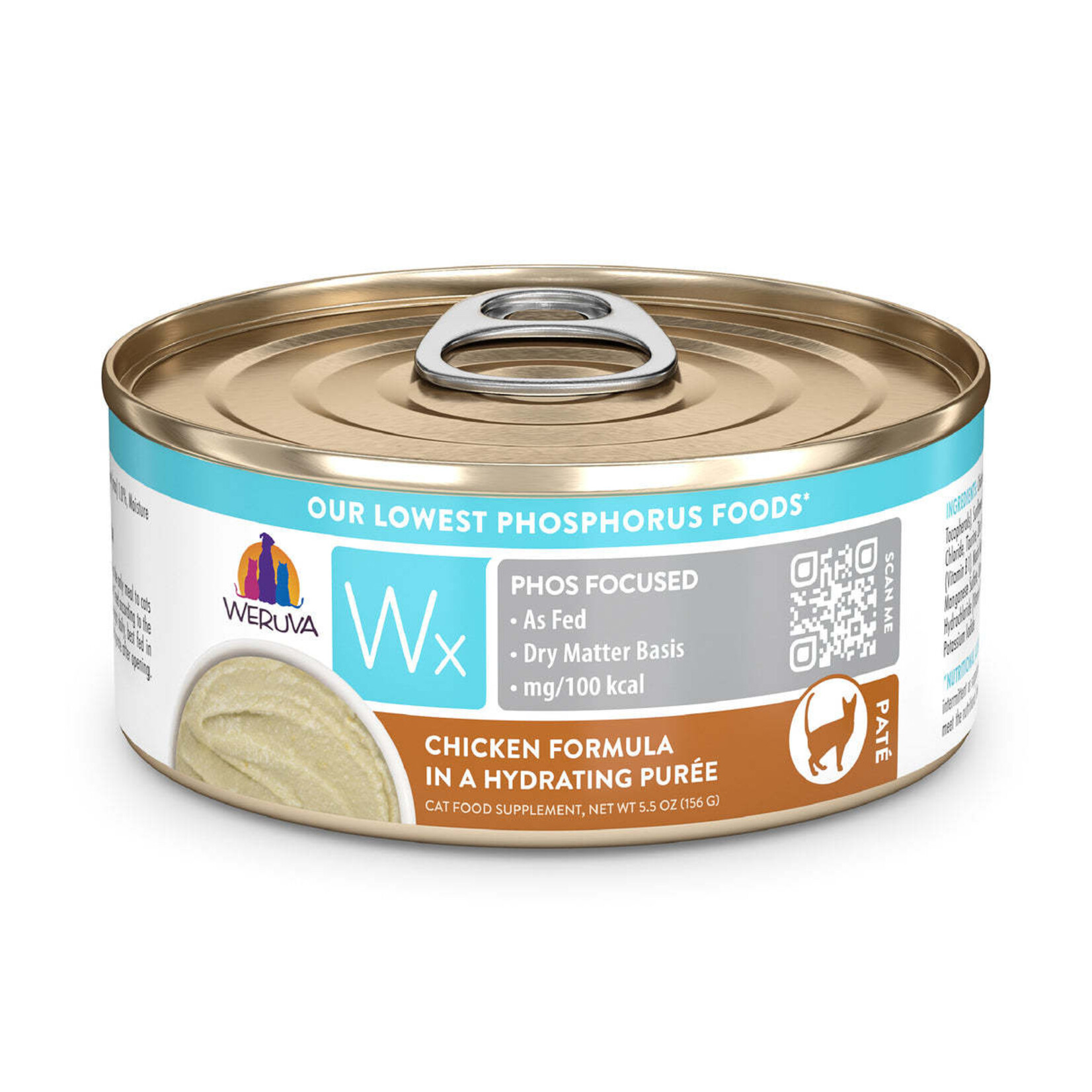 Weruva Wx Phos Focused Chicken Formula in a Hydrating Puree