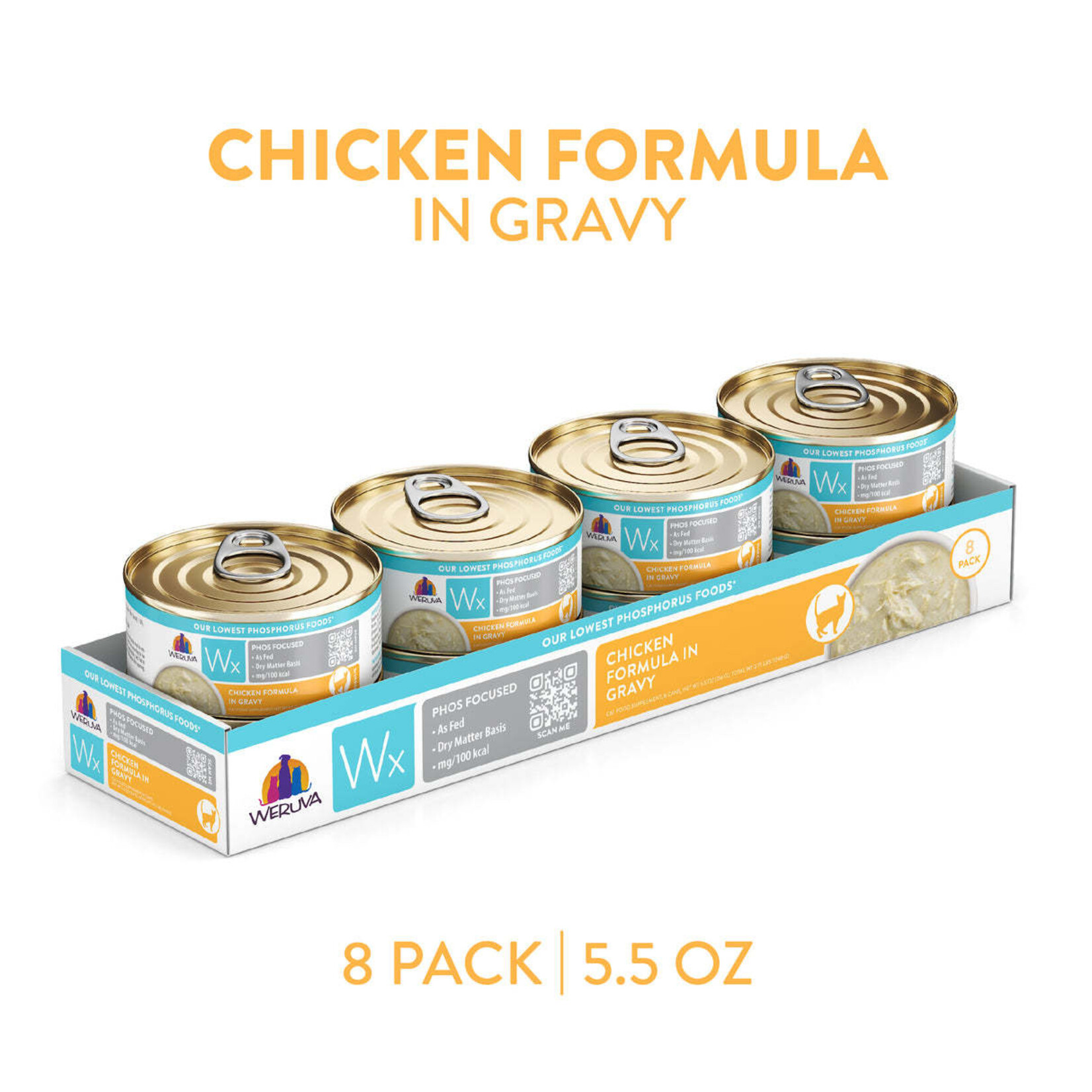 Weruva Wx Phos Focused Chicken Formula in Gravy
