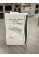 Traditional Balsamic Recipe Book