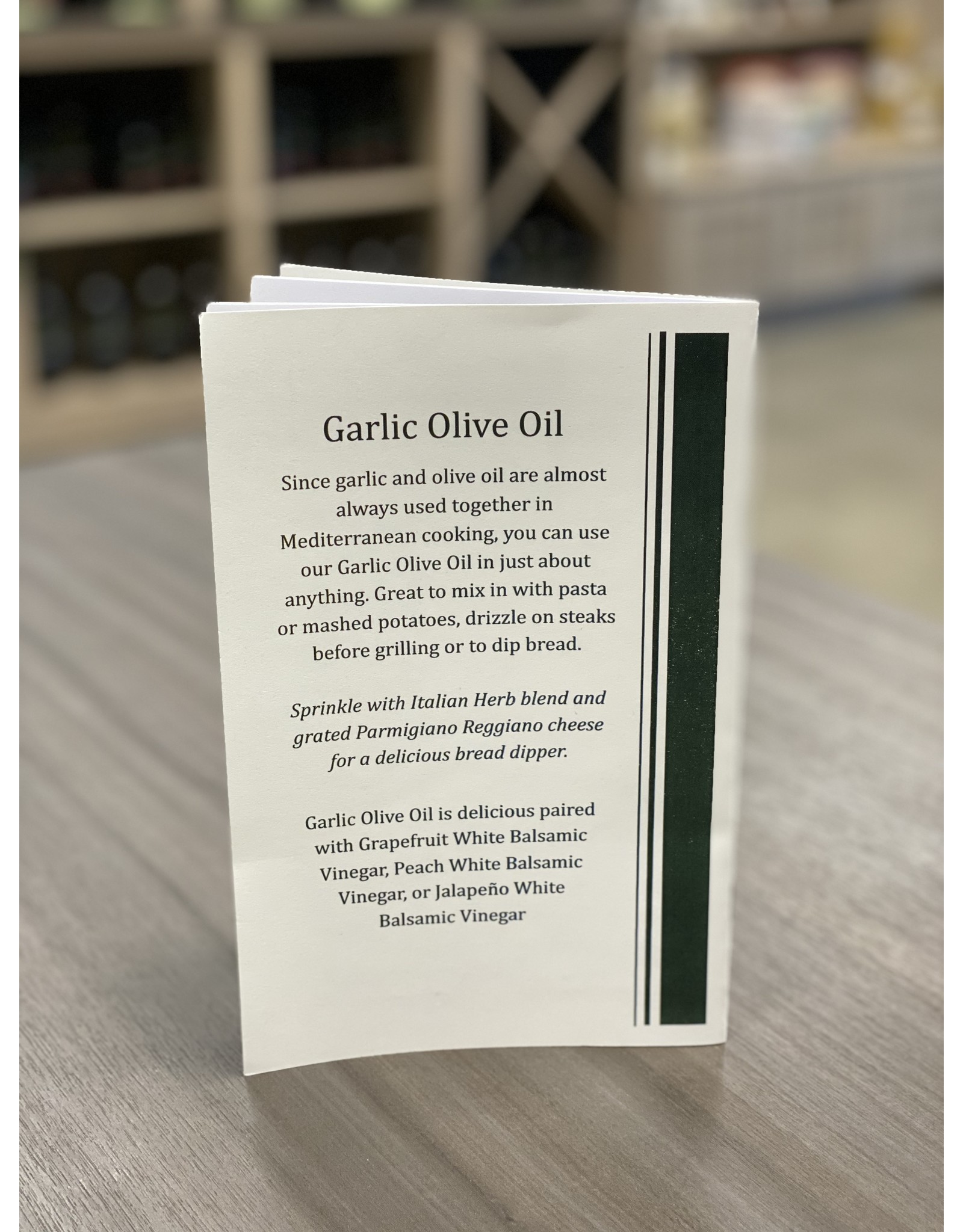Garlic Olive Oil Recipe Book