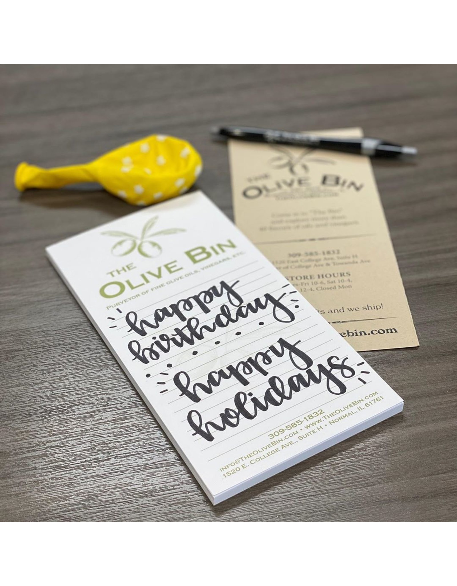 Complimentary Notepad (Limit 1)