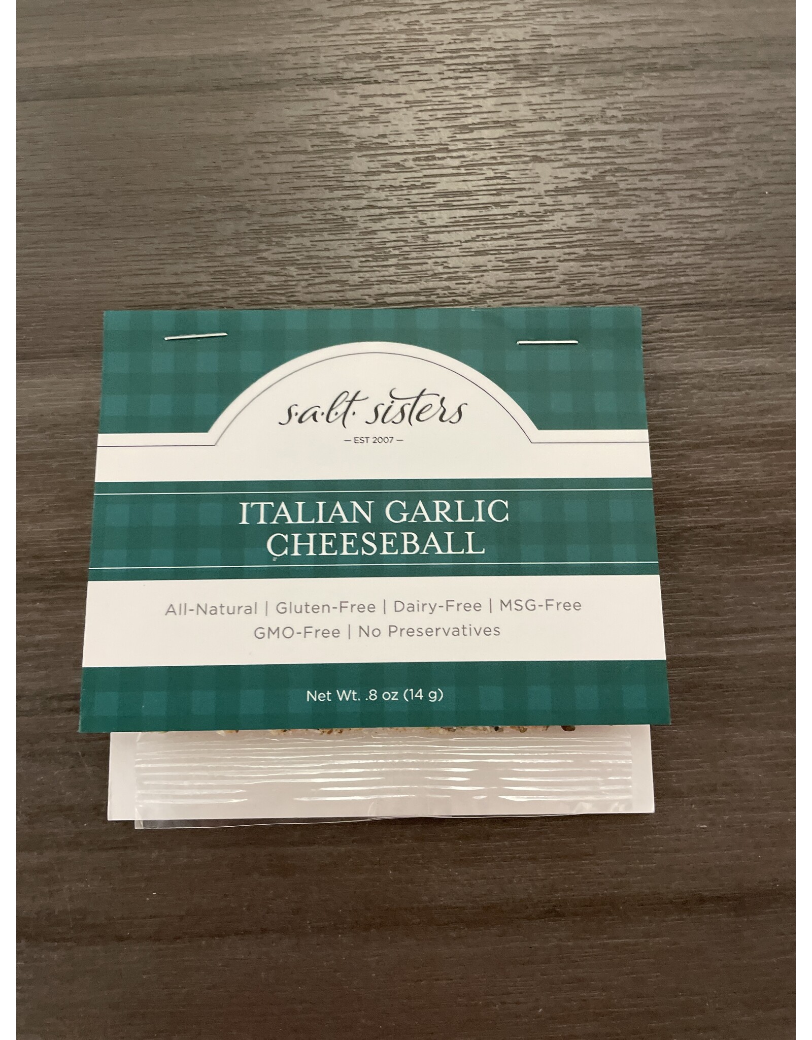Italian Garlic Cheeseball