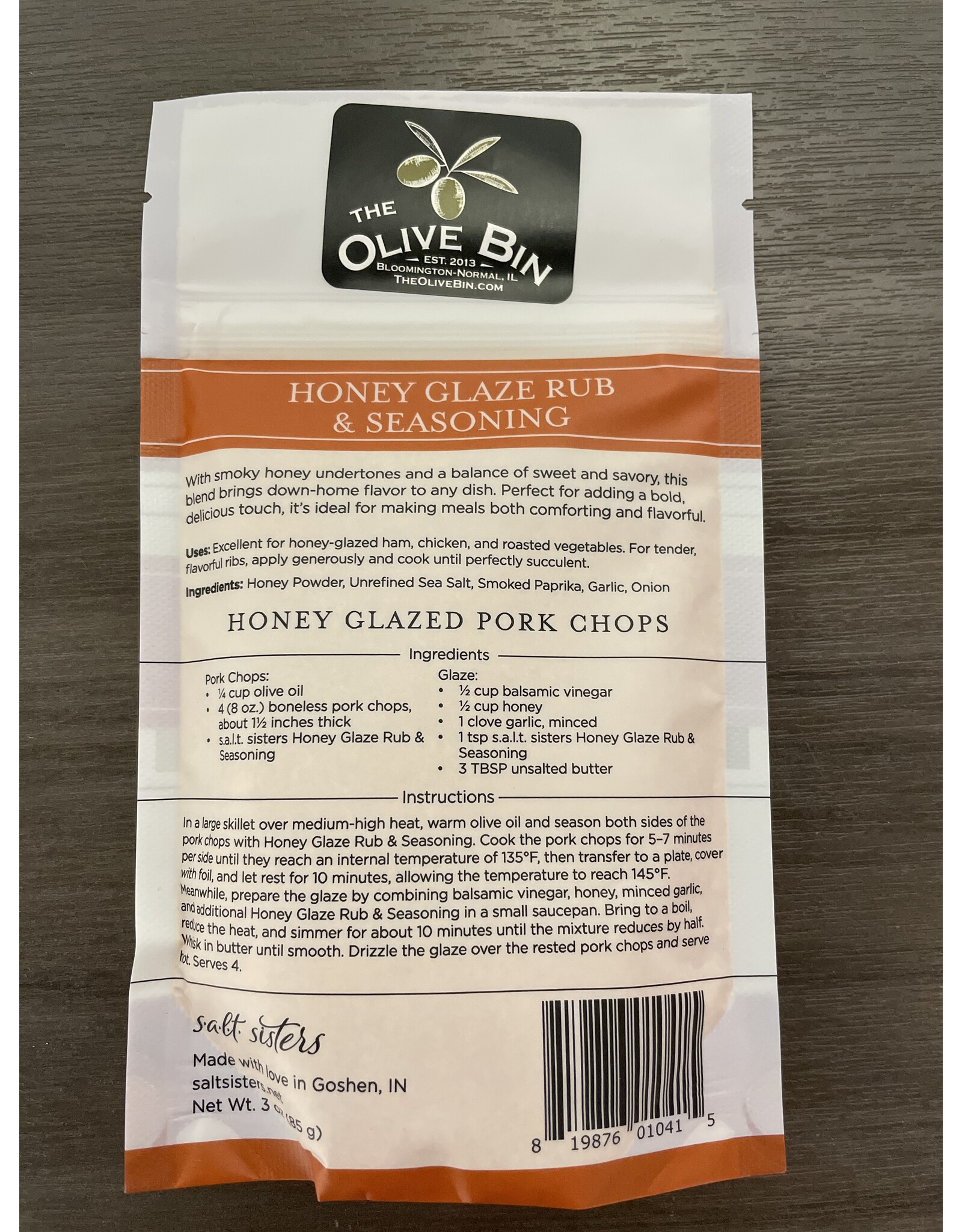 Orange Honey Glaze Rub & Seasoning