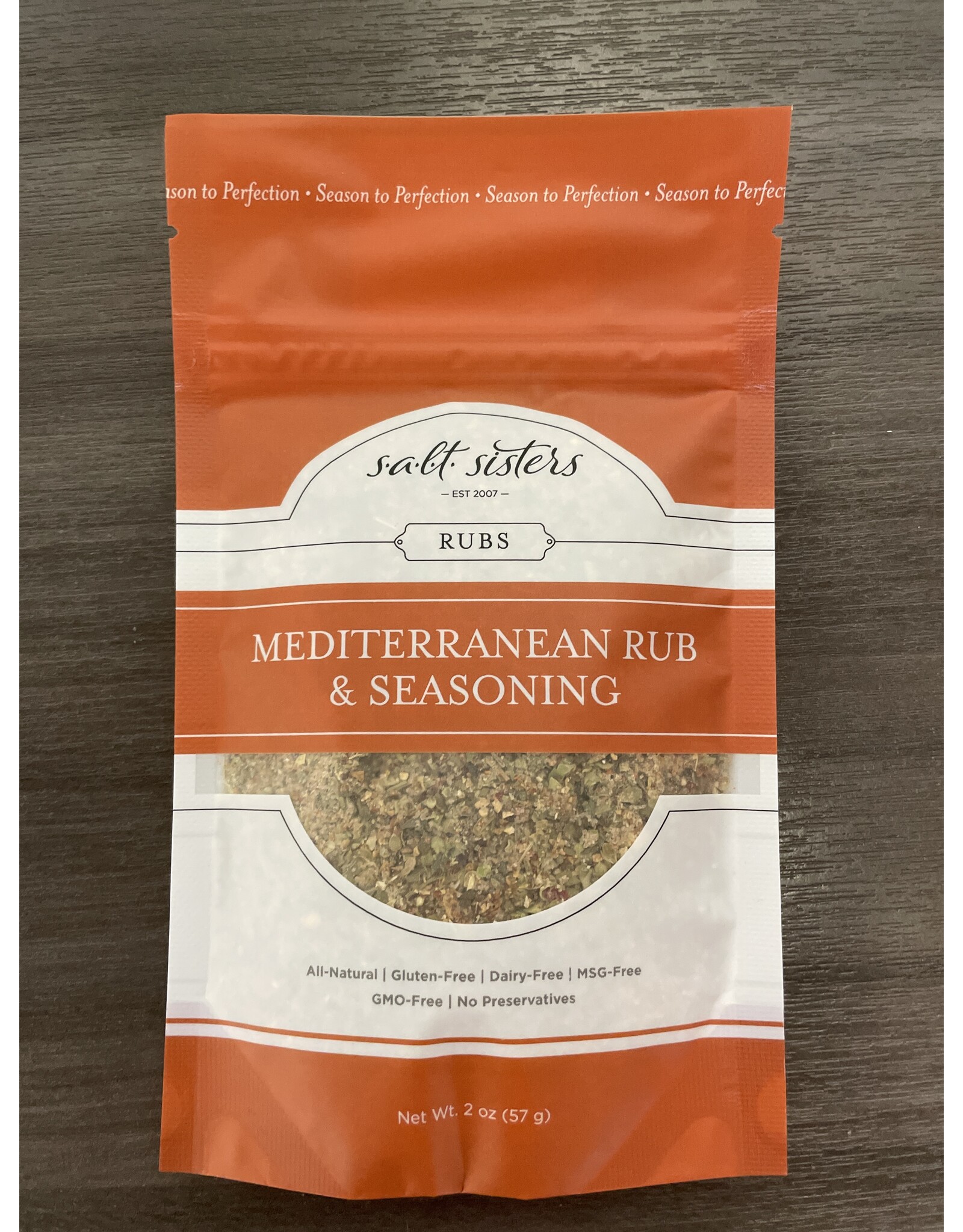 Orange Mediterranean Rub & Seasoning