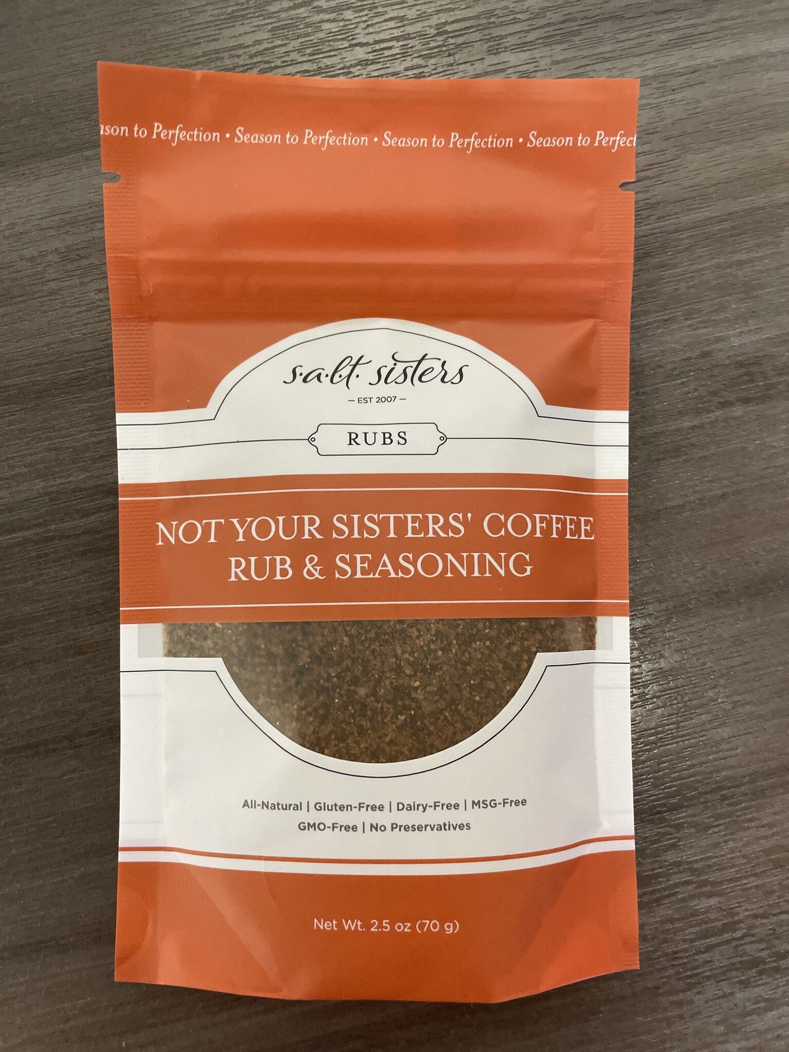Not Your Sisters' Coffee Rub & Seasoning