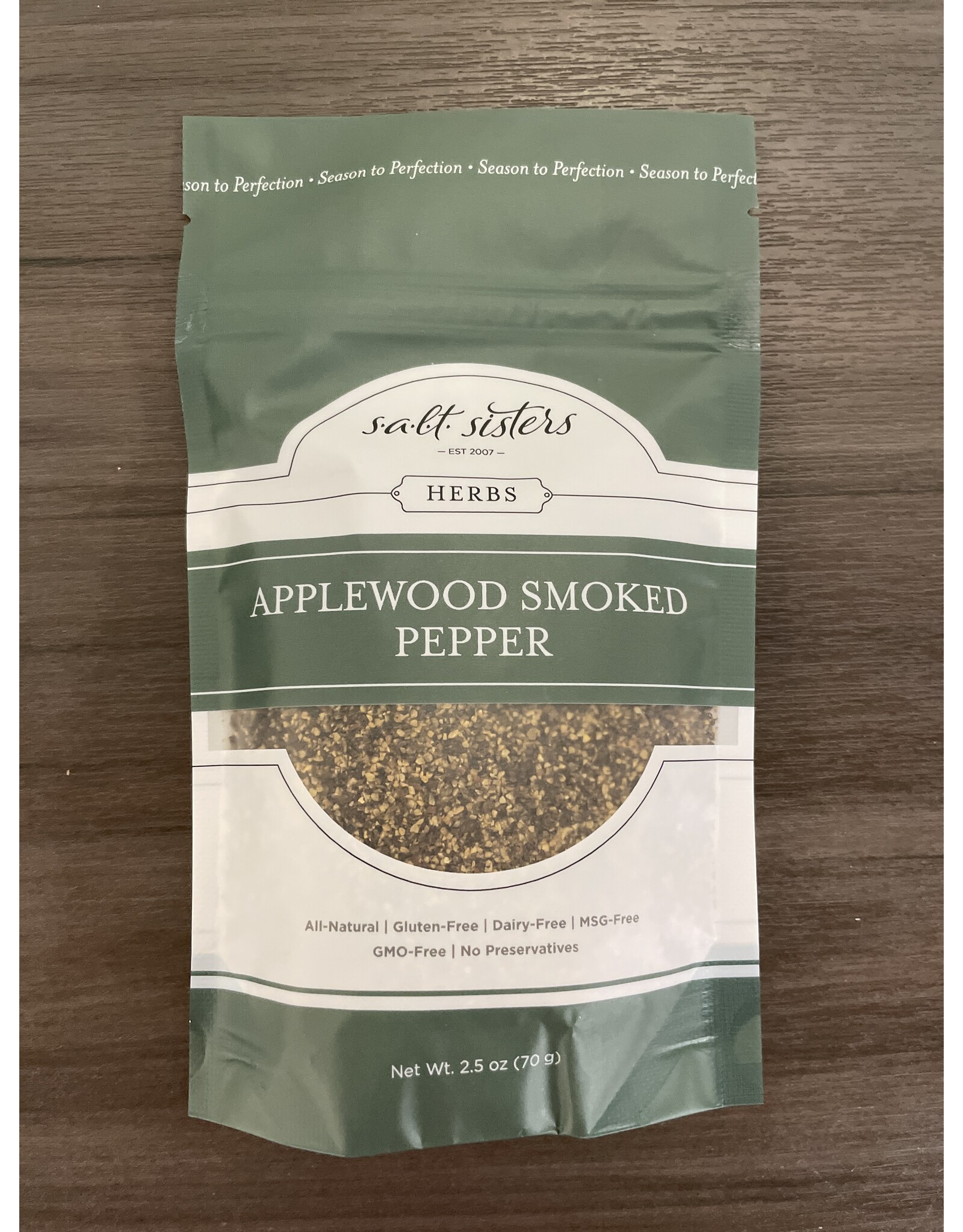 Applewood Smoked Cracked Peppercorns