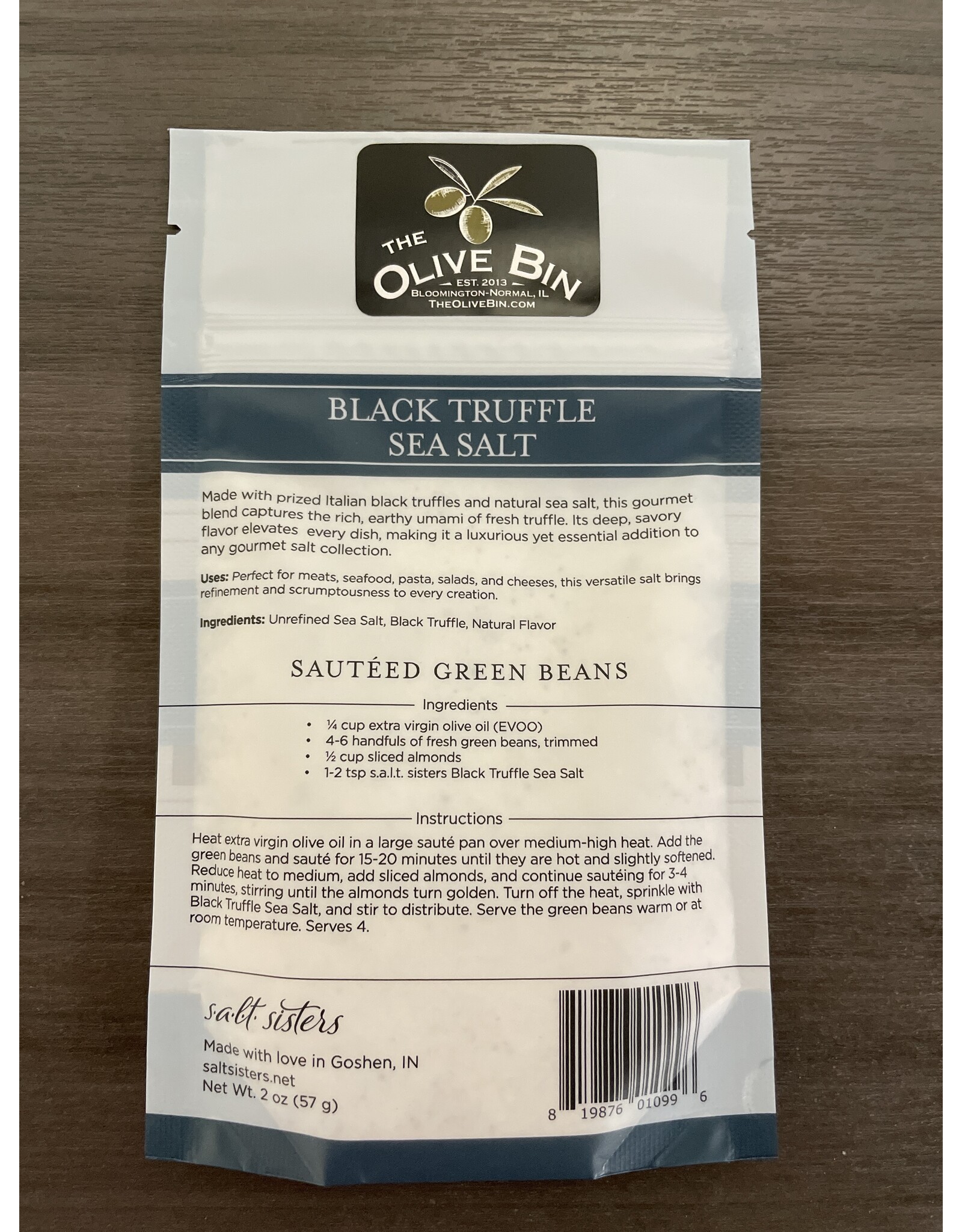 Black Truffle Sea Salt