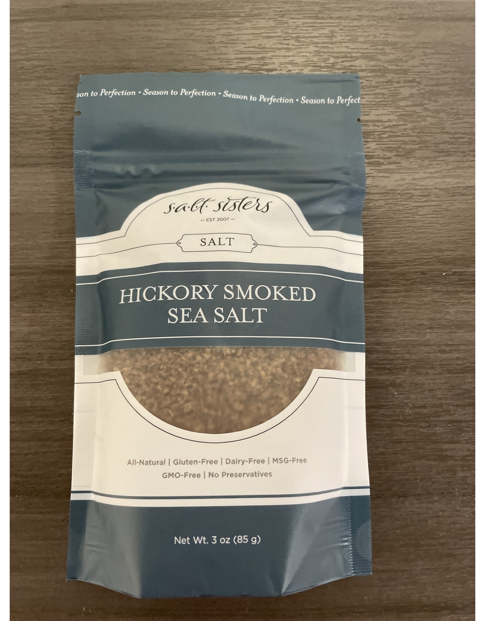 Blue Hickory Smoked Sea Salt