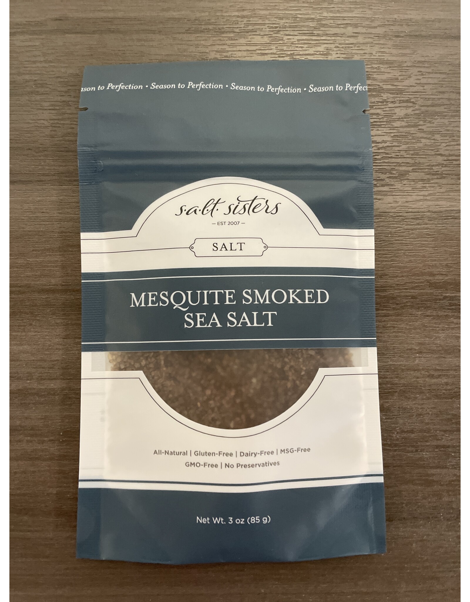 Blue Mesquite Smoked Sea Salt