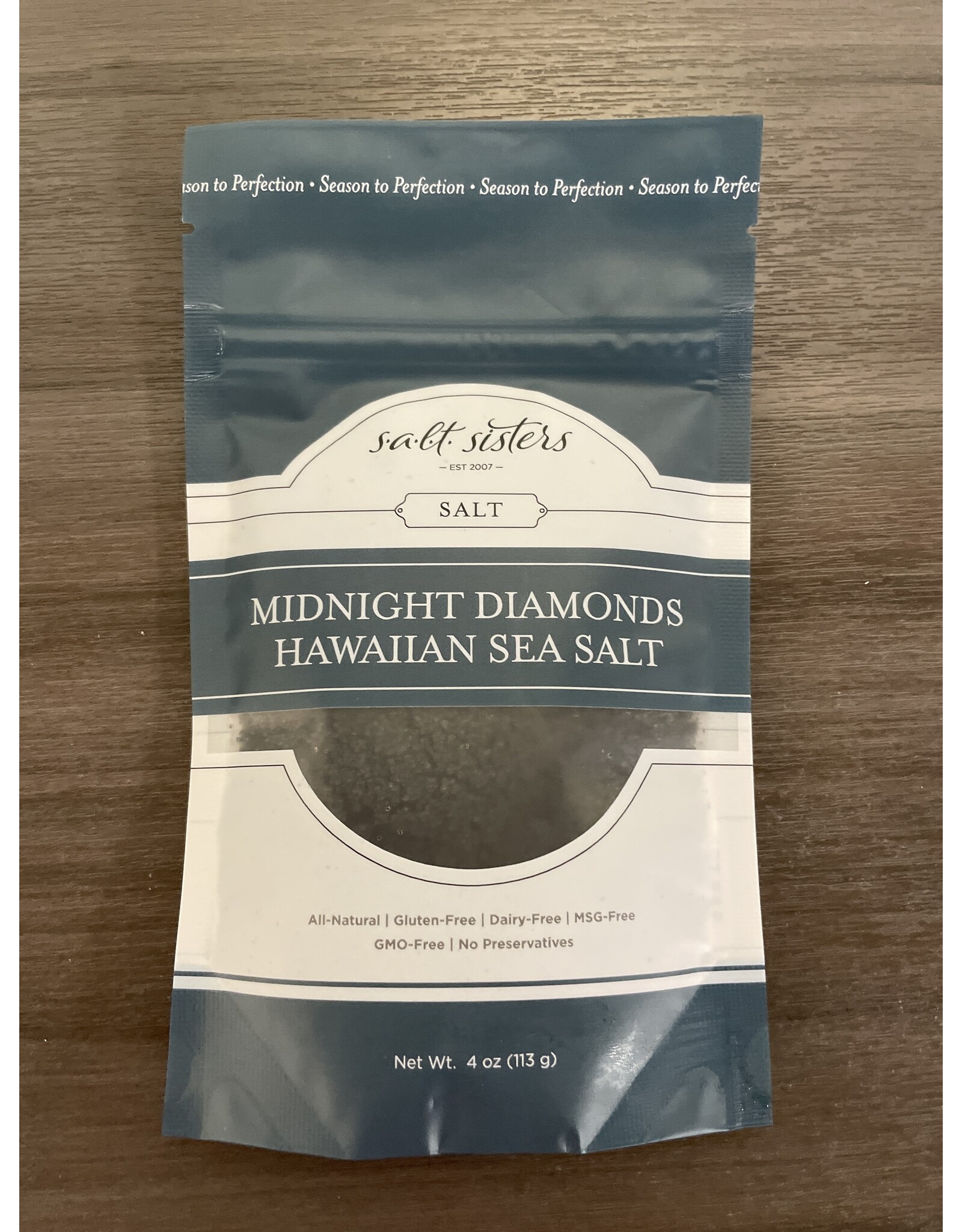 Blue Midnight Diamonds KananiI Hawaiian Sea Salt