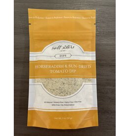 Yellow Horseradish and Sun-dried Tomato Dip