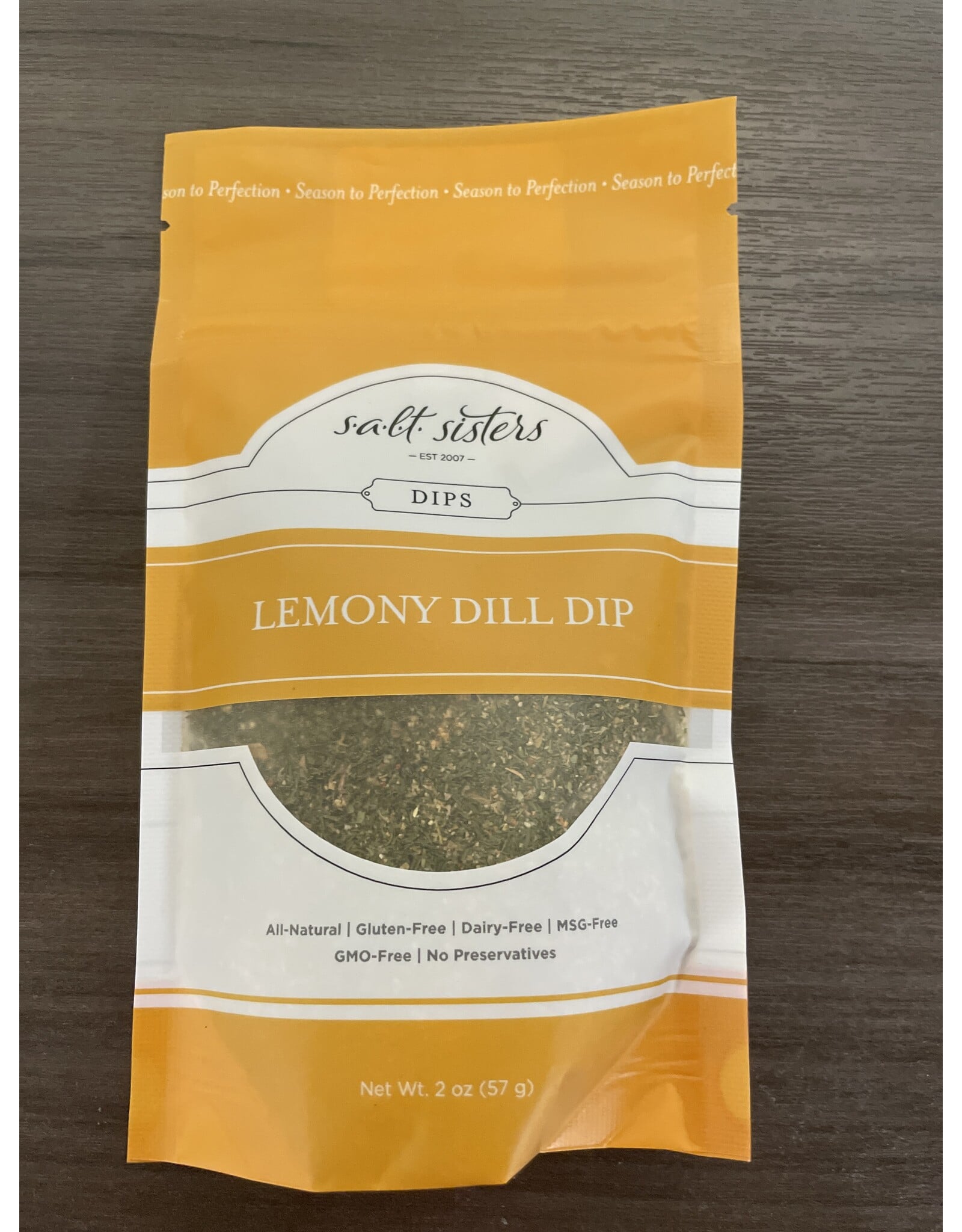 Yellow Lemony Dill Dip
