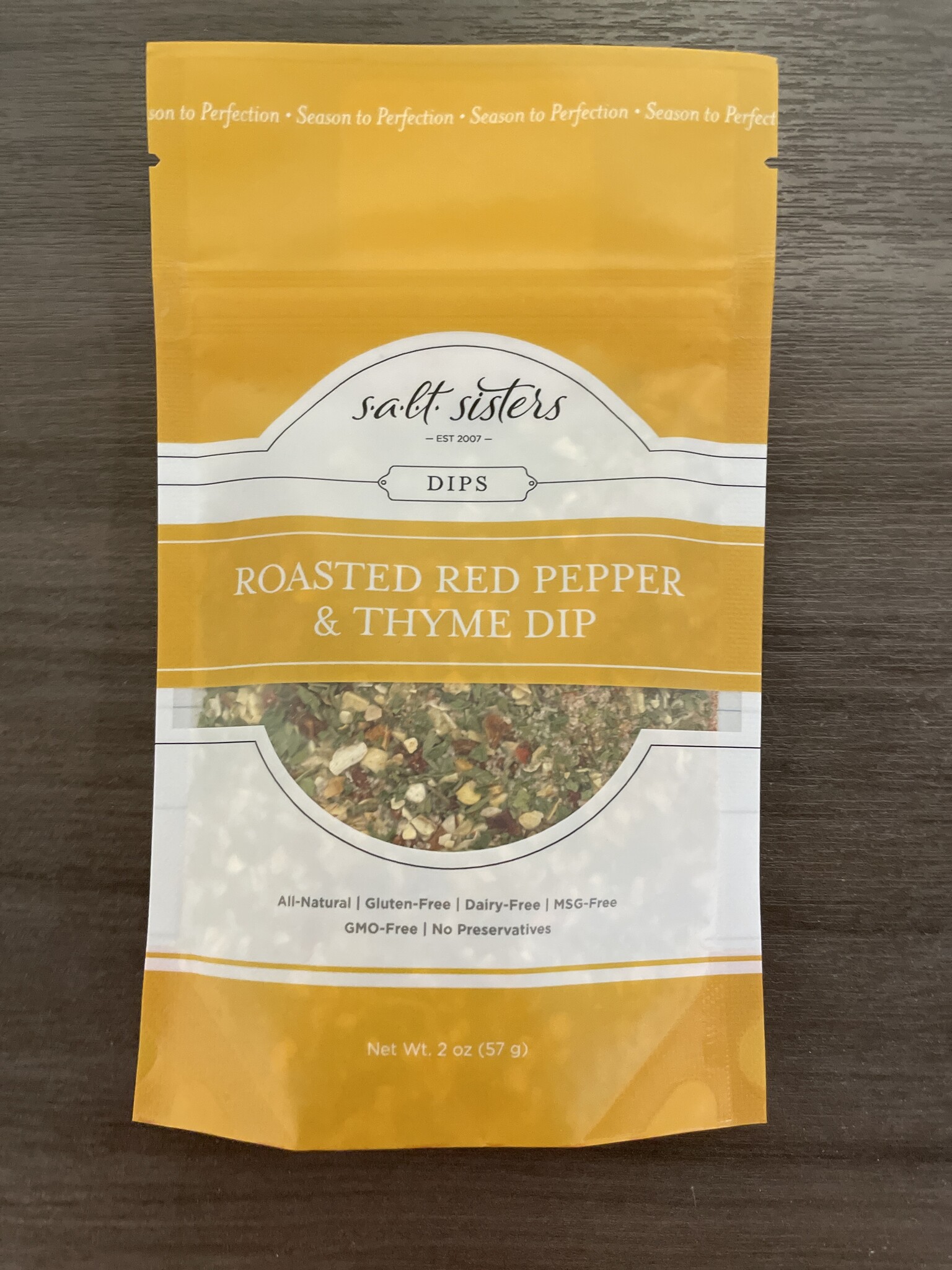 Roasted Red Pepper & Thyme Dip