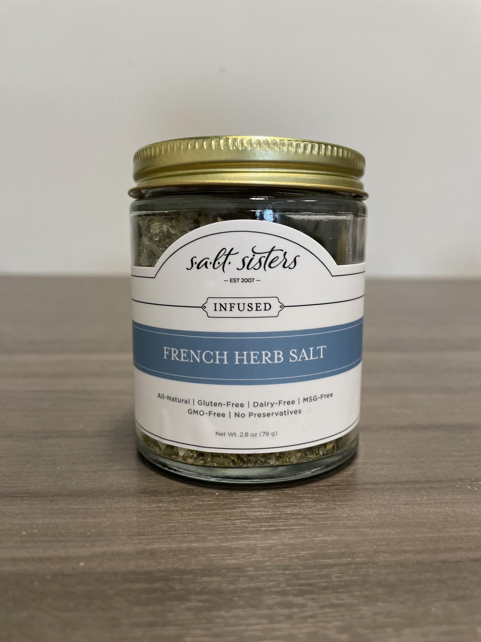 French Herb Sea Salt Jar