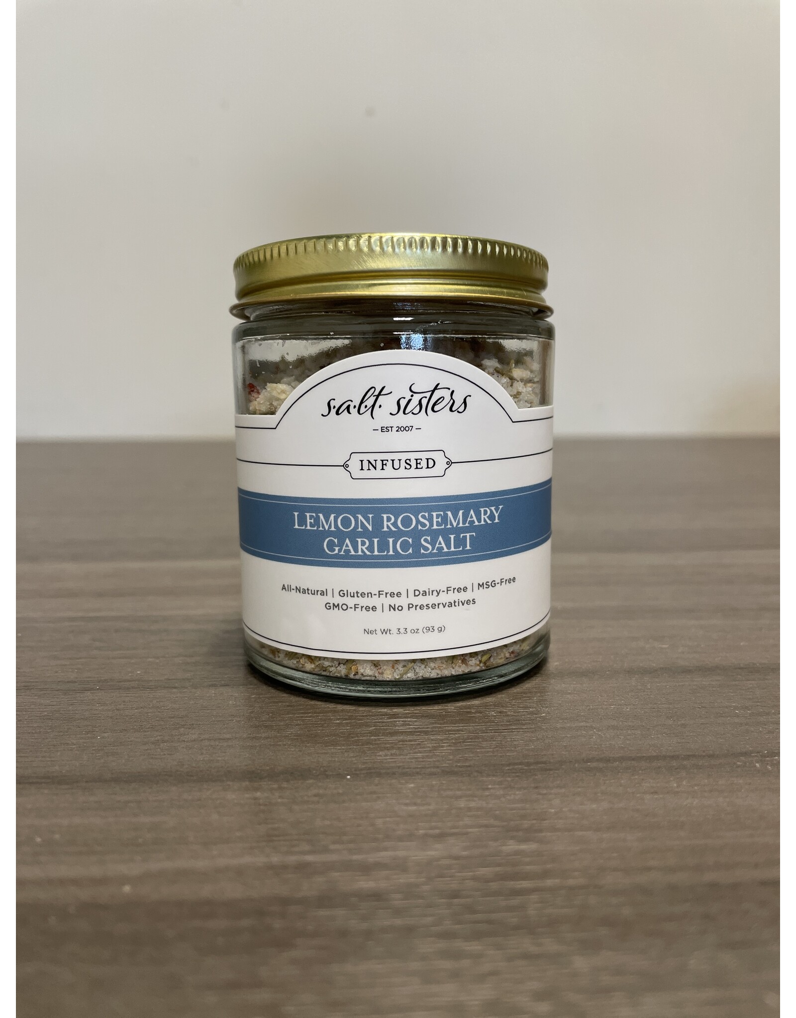 Lemon Rosemary Garlic Sea Salt Jar