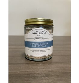 Orange Ginger Garlic Sea Salt Jar
