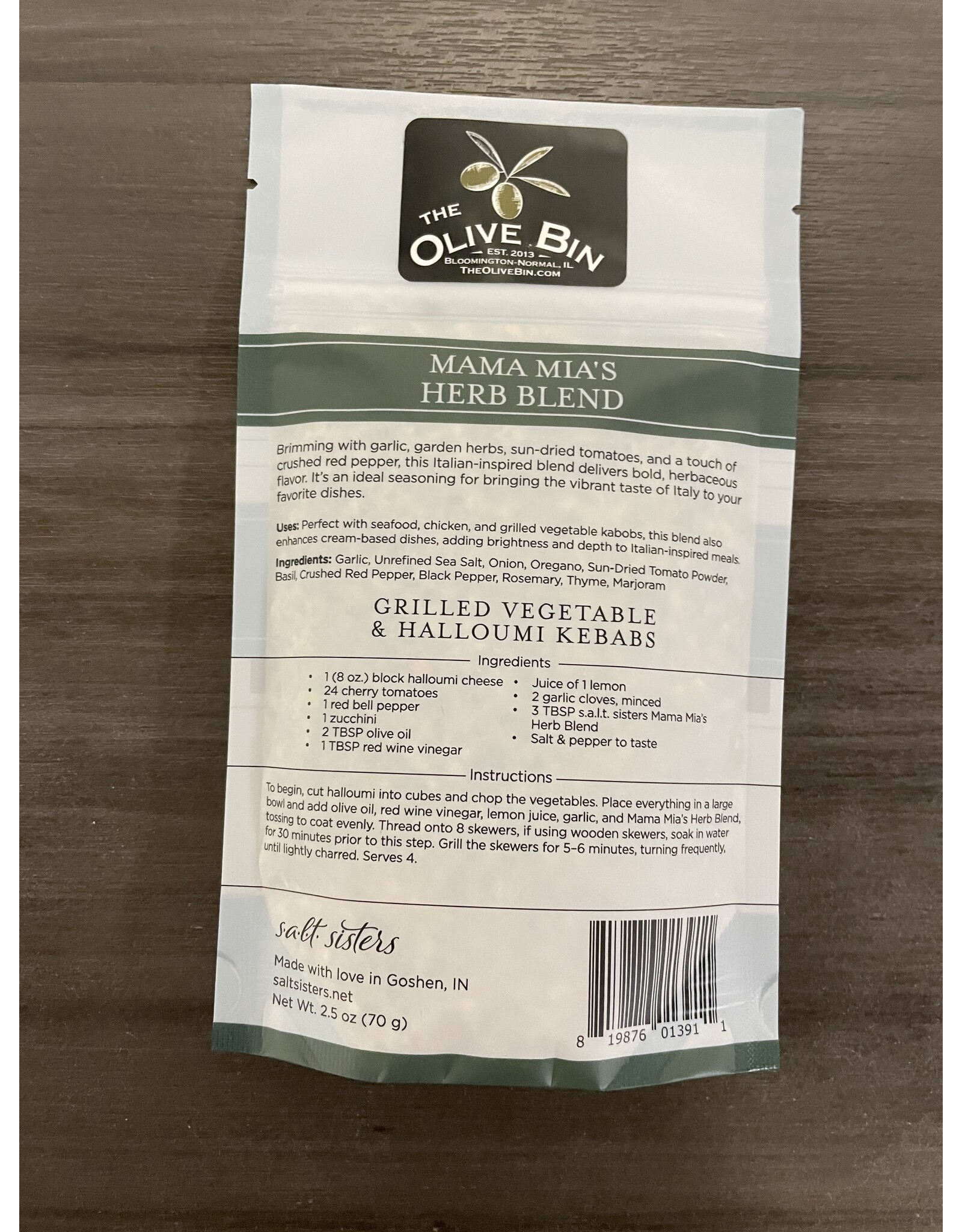 Green Mama Mia's Herb Blend