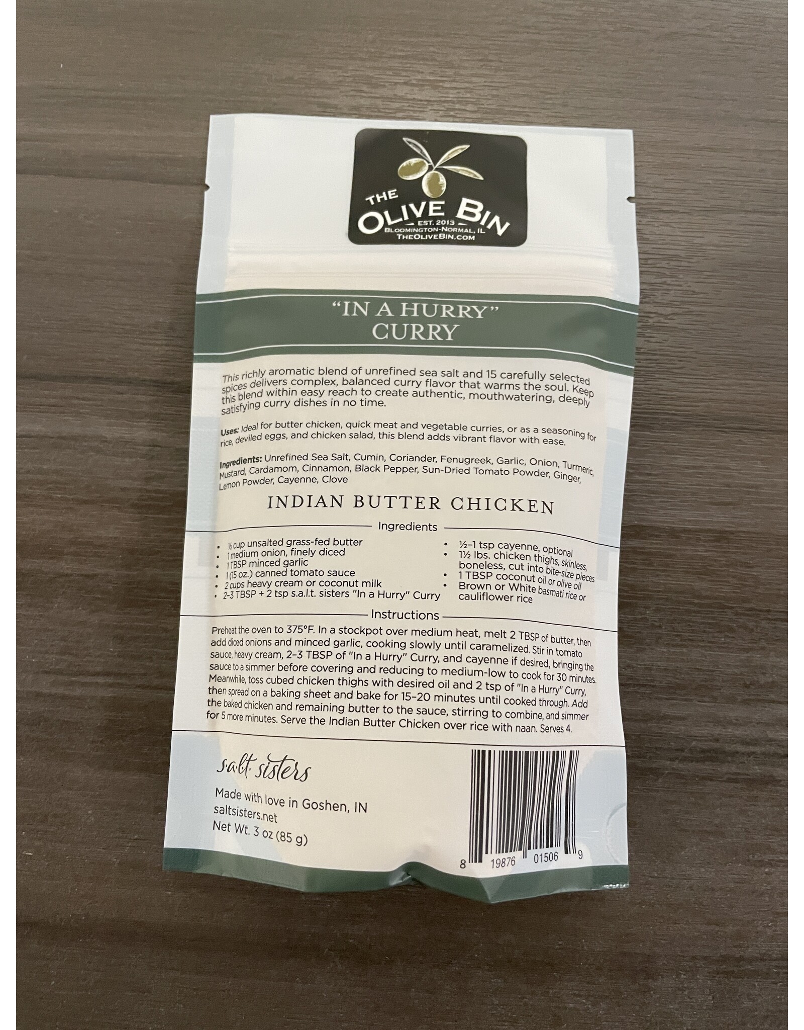 Green In A Hurry Curry