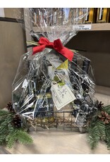 Best of the Bin - Wire Gift Basket w Bread Dip