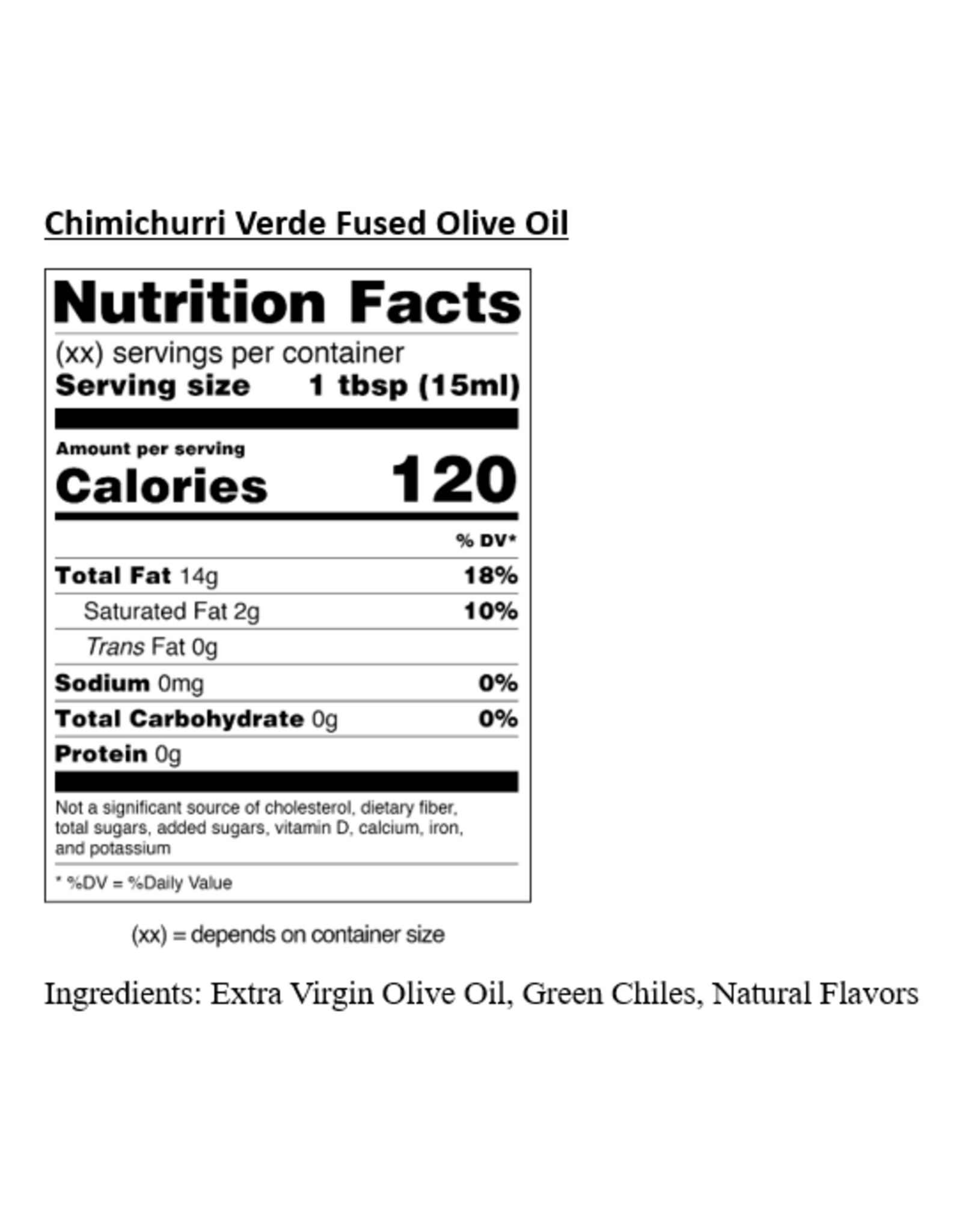 Chimichurri Verde