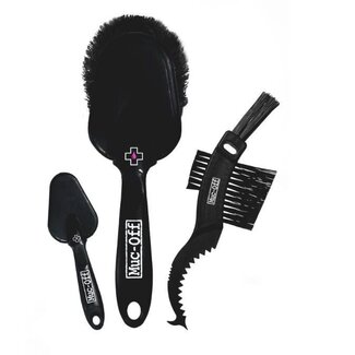 MUC-OFF MUC-OFF BRUSH SET 3 PACK